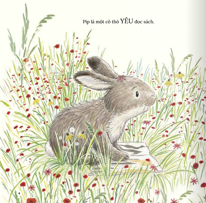 thỏ con đọc sách - just one more story - Ảnh 7