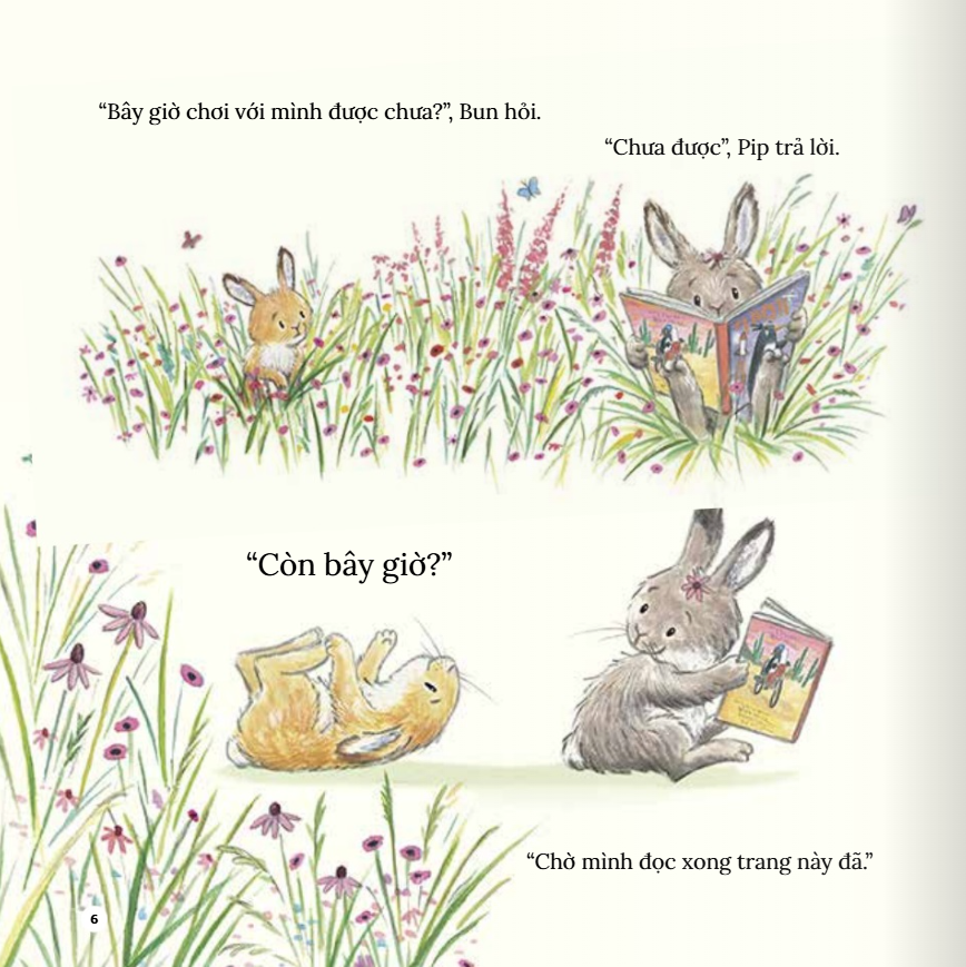 thỏ con đọc sách - just one more story - Ảnh 9