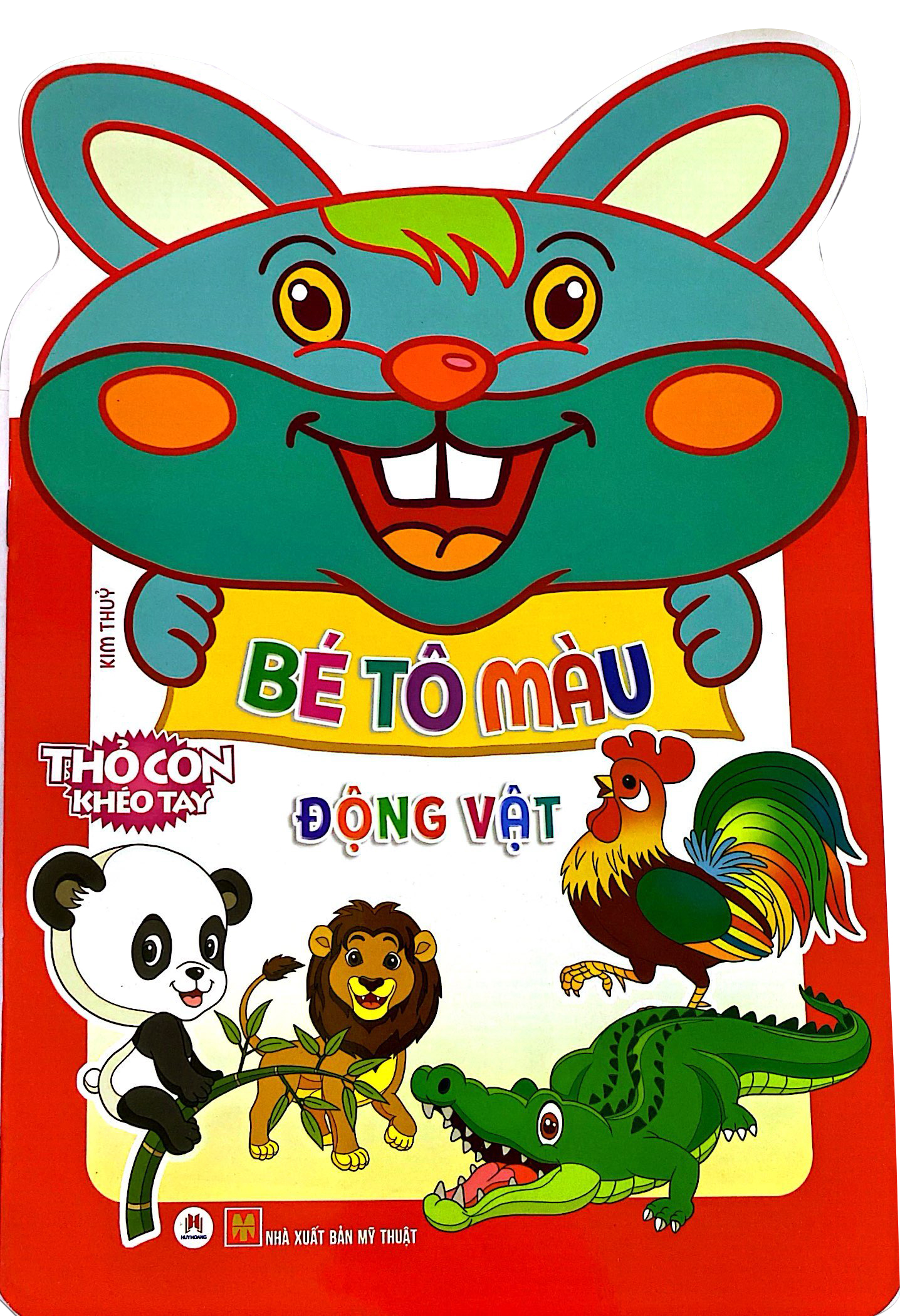 thỏ con khéo tay - bé tô màu: động vật - Ảnh 2