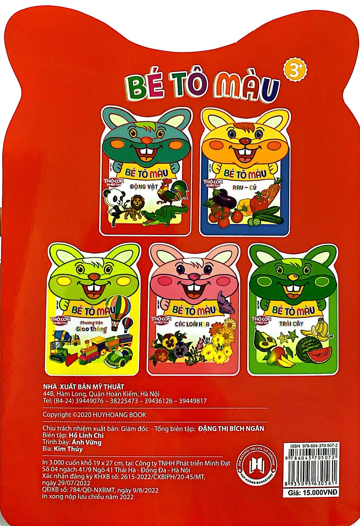 thỏ con khéo tay - bé tô màu: động vật - Ảnh 6