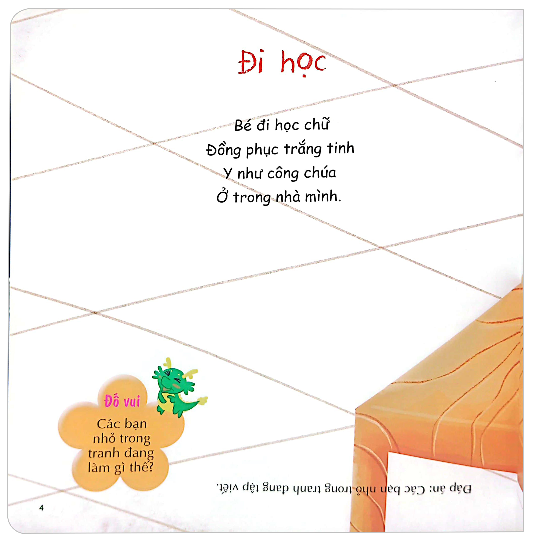 thơ hay cho bé học nói - bé vui đến trường - Ảnh 3