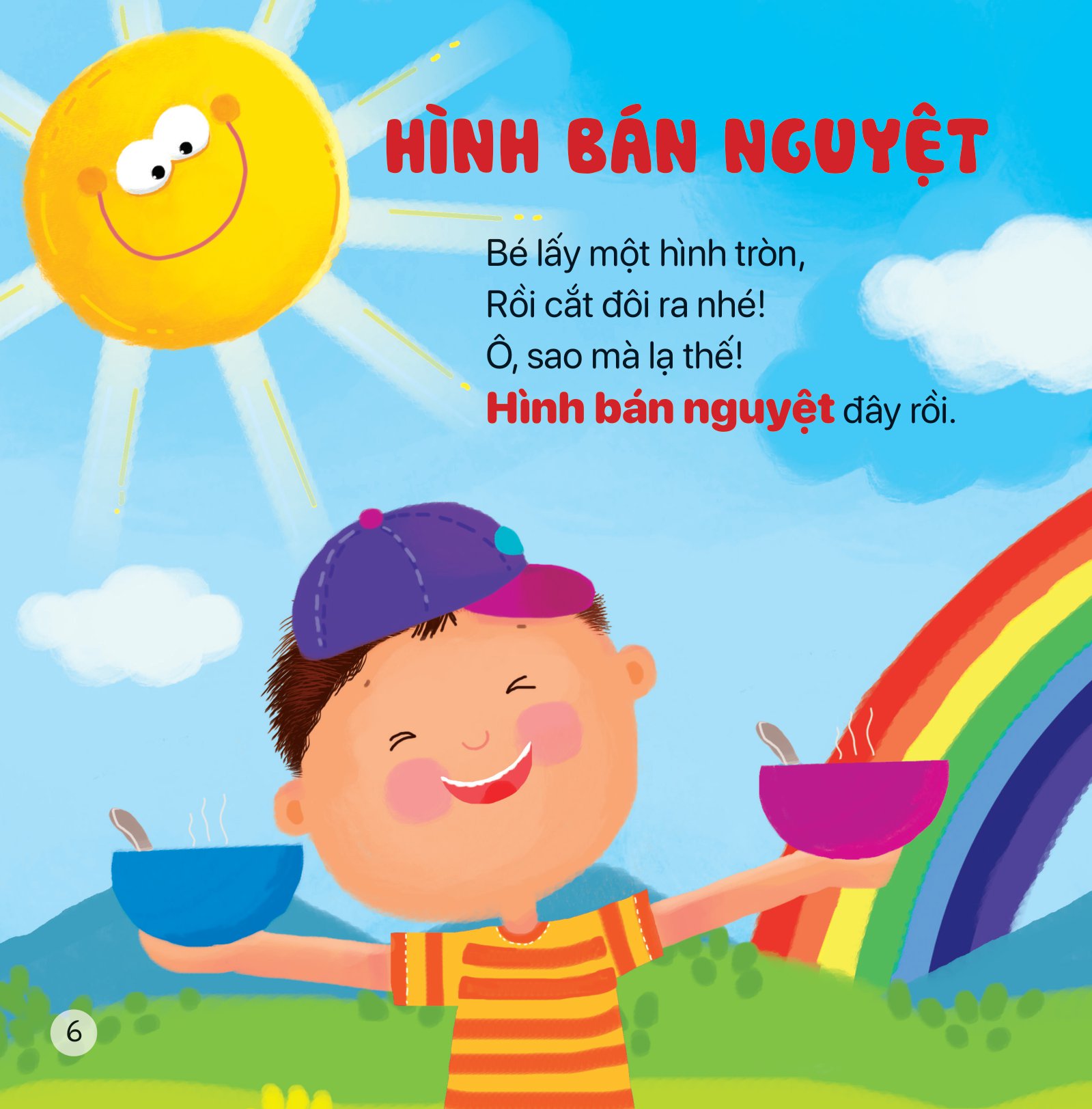 thơ hay cho bé - học về hình dạng - Ảnh 12