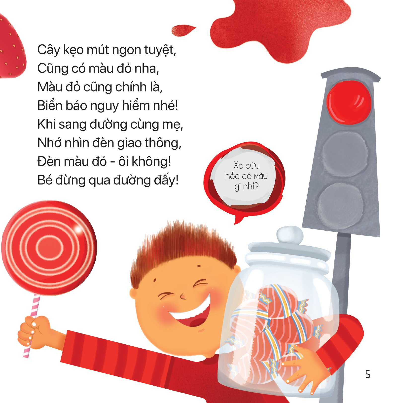 thơ hay cho bé - học về màu sắc - Ảnh 12