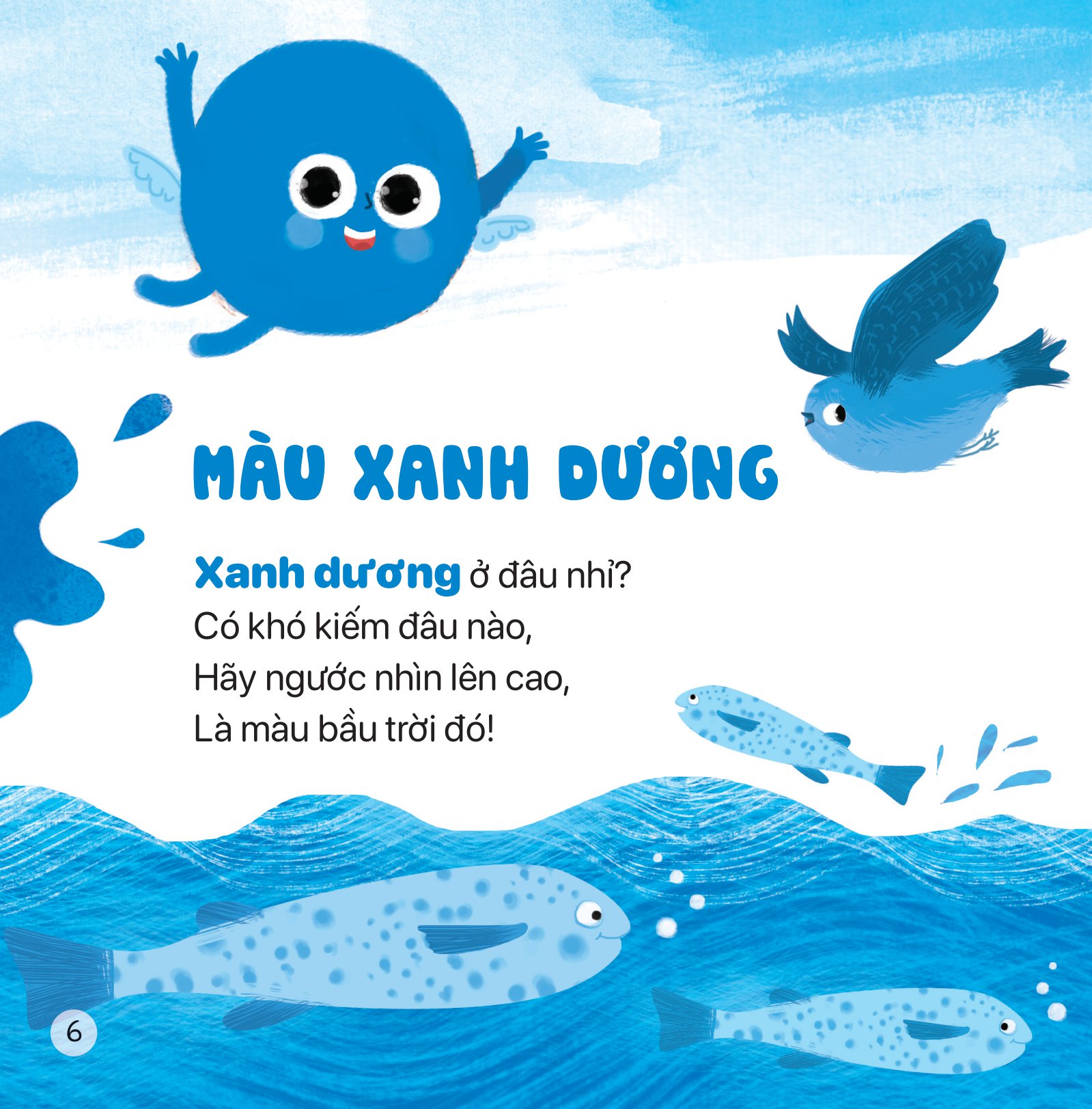 thơ hay cho bé - học về màu sắc - Ảnh 14