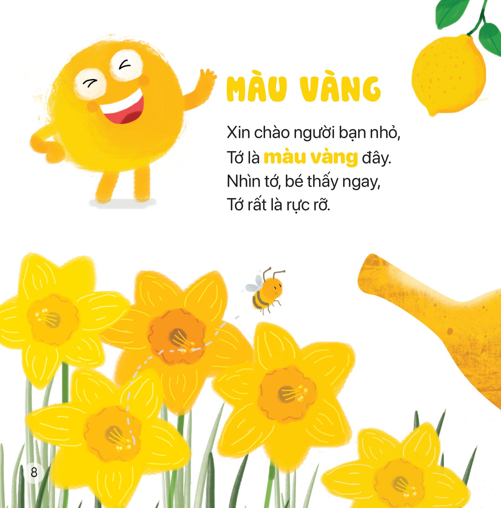 thơ hay cho bé - học về màu sắc - Ảnh 16