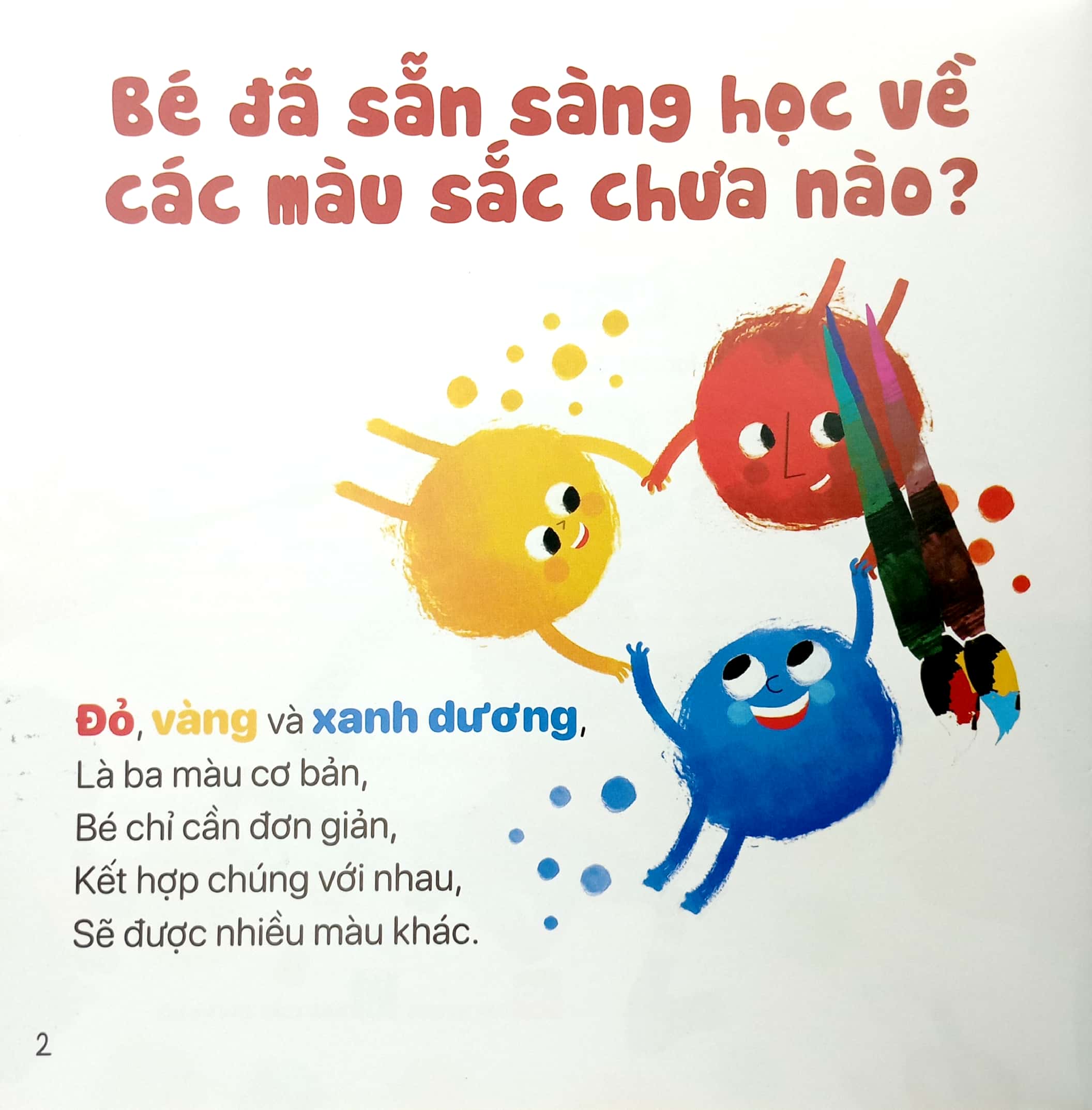 thơ hay cho bé - học về màu sắc - Ảnh 5