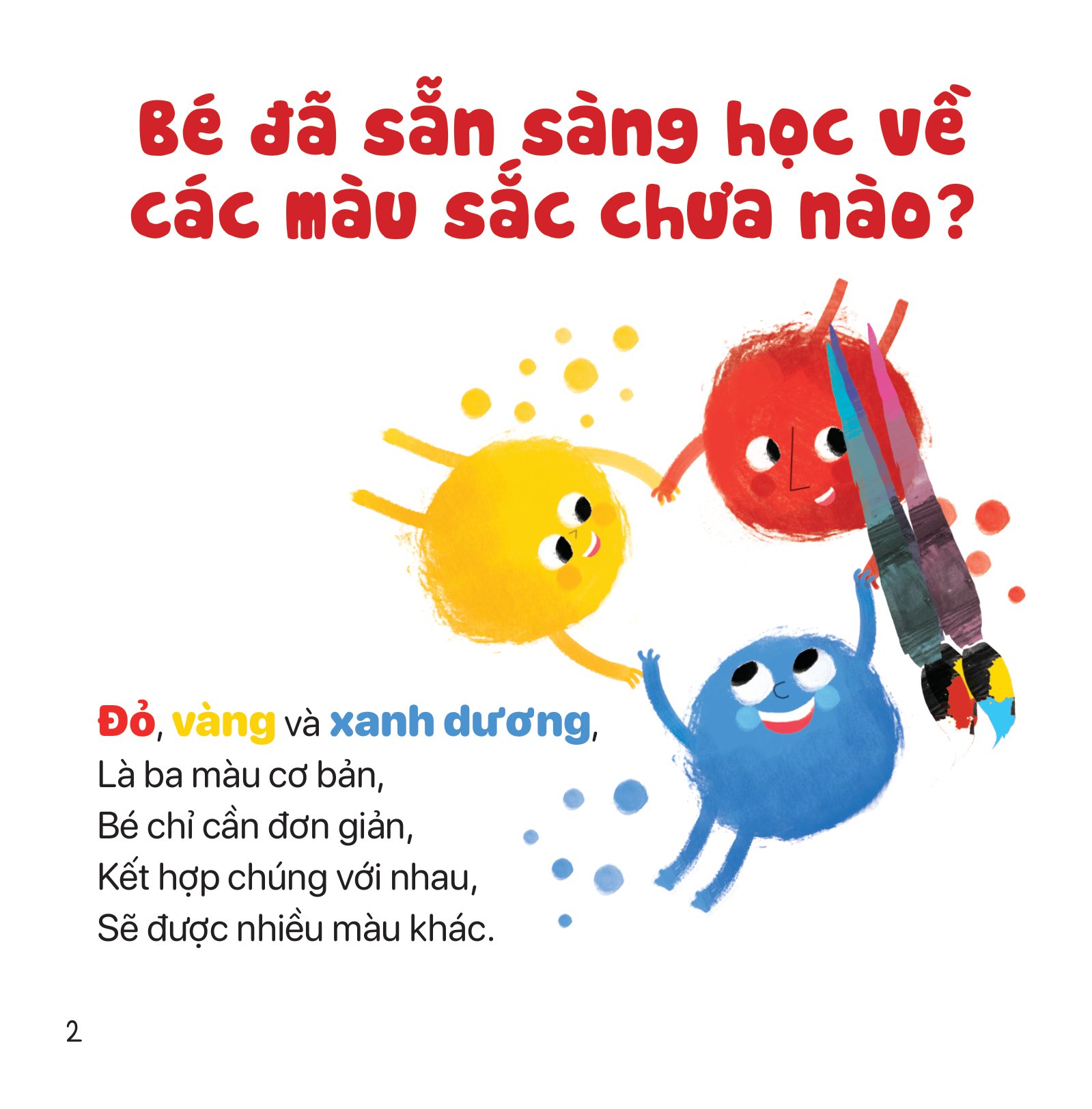 thơ hay cho bé - học về màu sắc - Ảnh 6