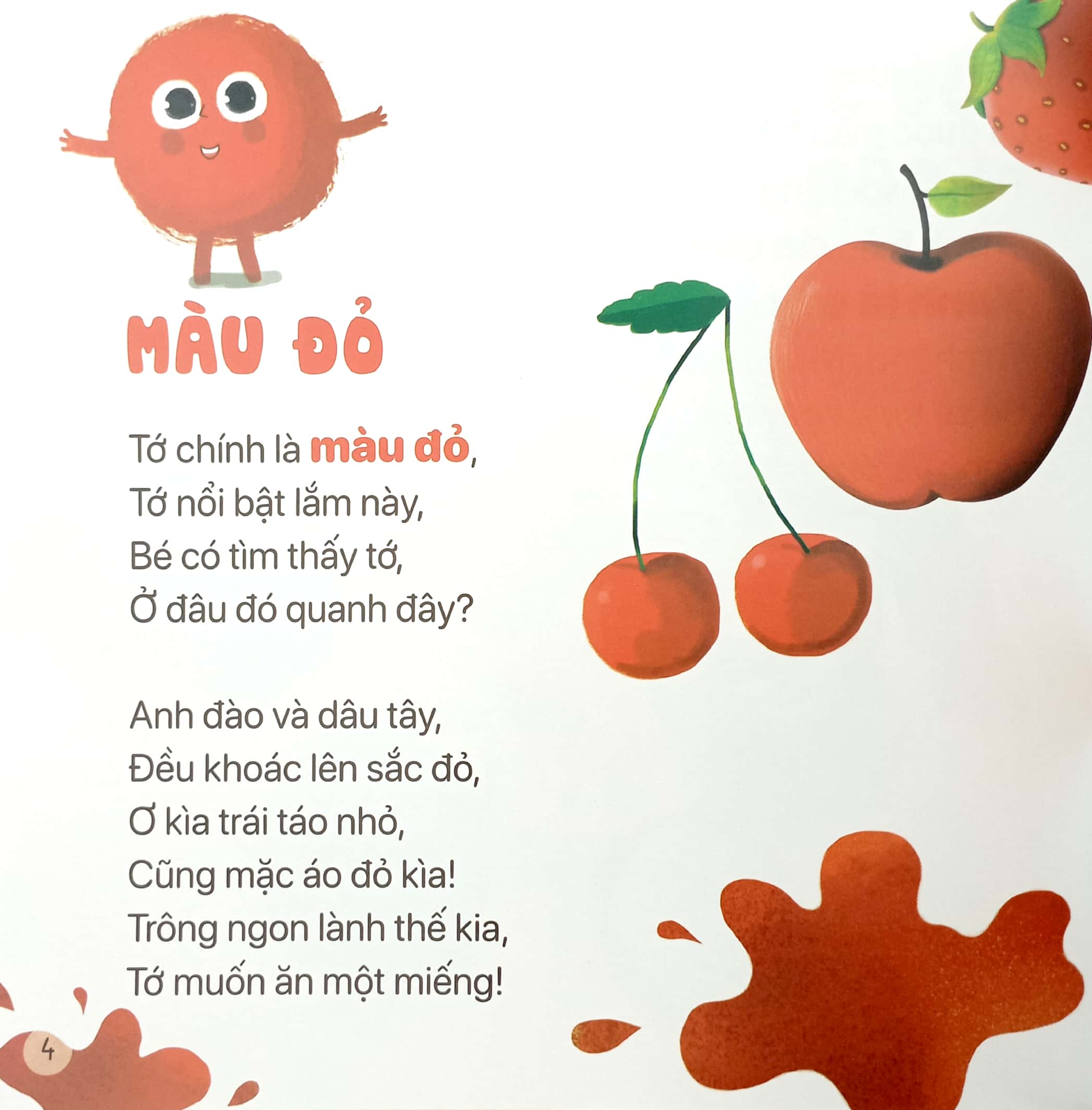 thơ hay cho bé - học về màu sắc - Ảnh 9