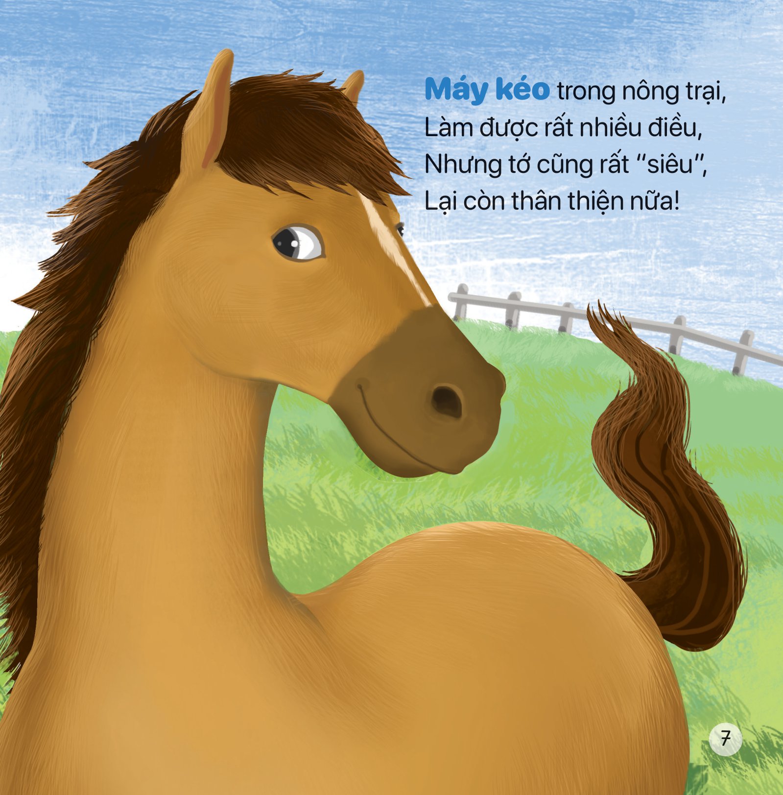 thơ hay cho bé - học về nông trại - Ảnh 10