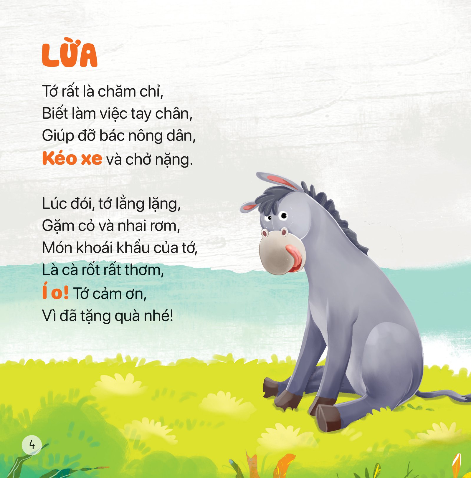 thơ hay cho bé - học về nông trại - Ảnh 5