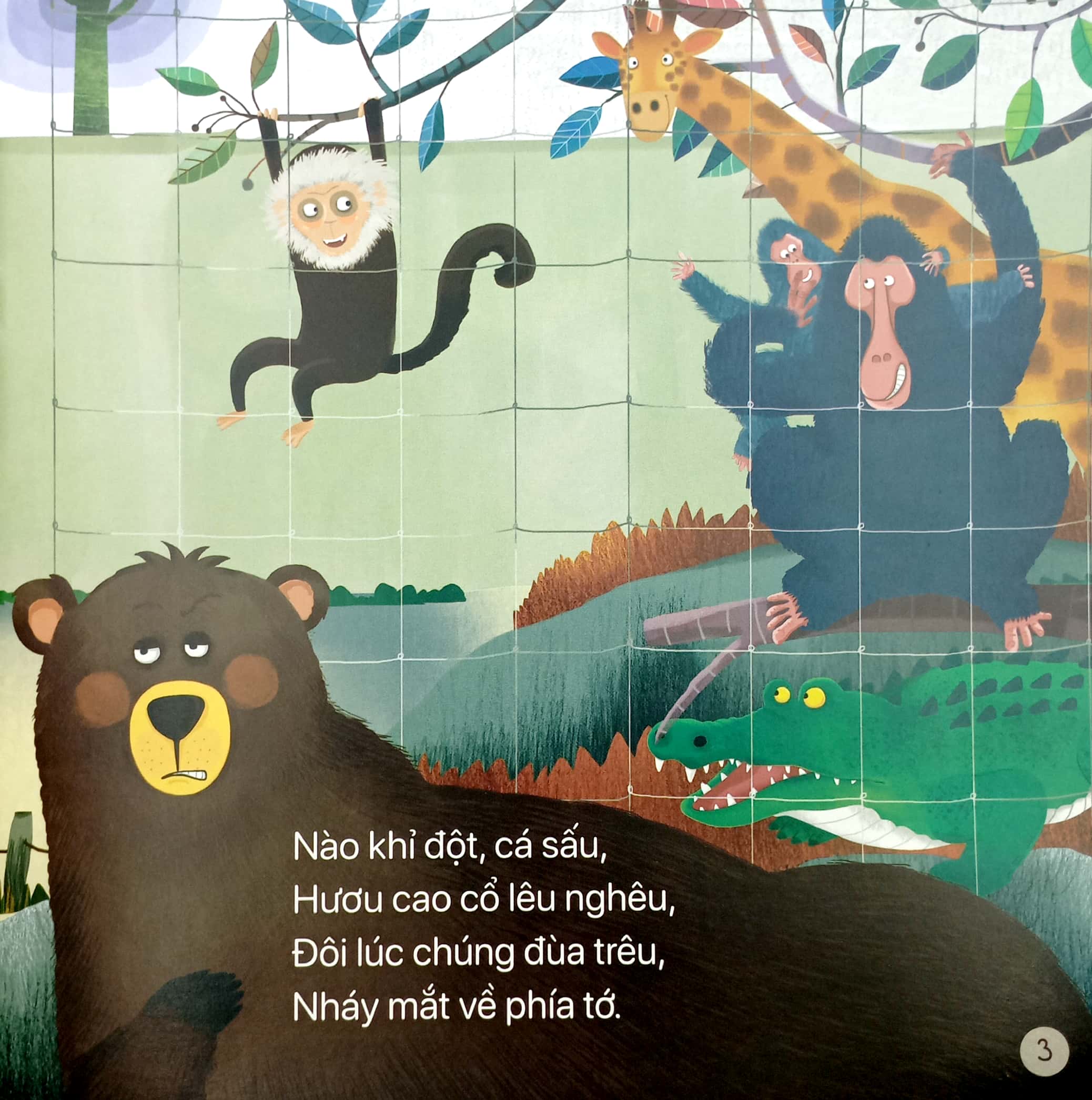 thơ hay cho bé - học về sở thú - Ảnh 4