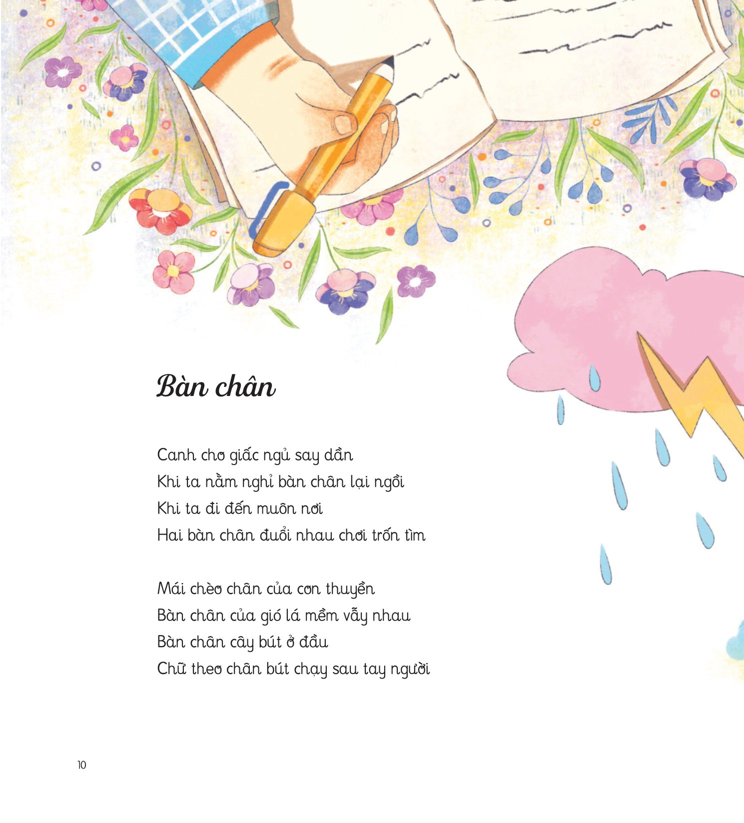 thơ hay viết cho thiếu nhi - hoa vừa đi vừa nở - Ảnh 7