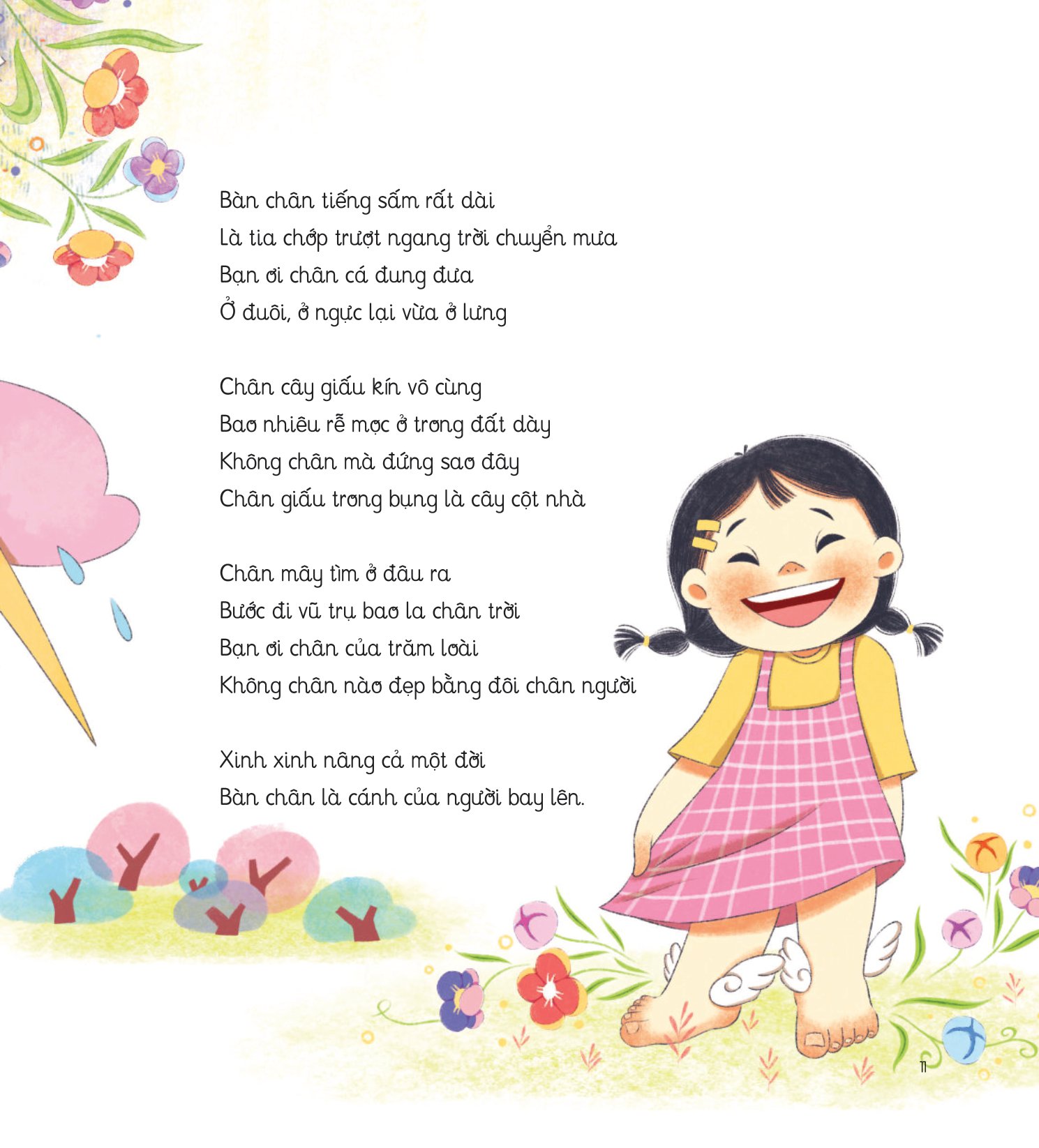 thơ hay viết cho thiếu nhi - hoa vừa đi vừa nở - Ảnh 8