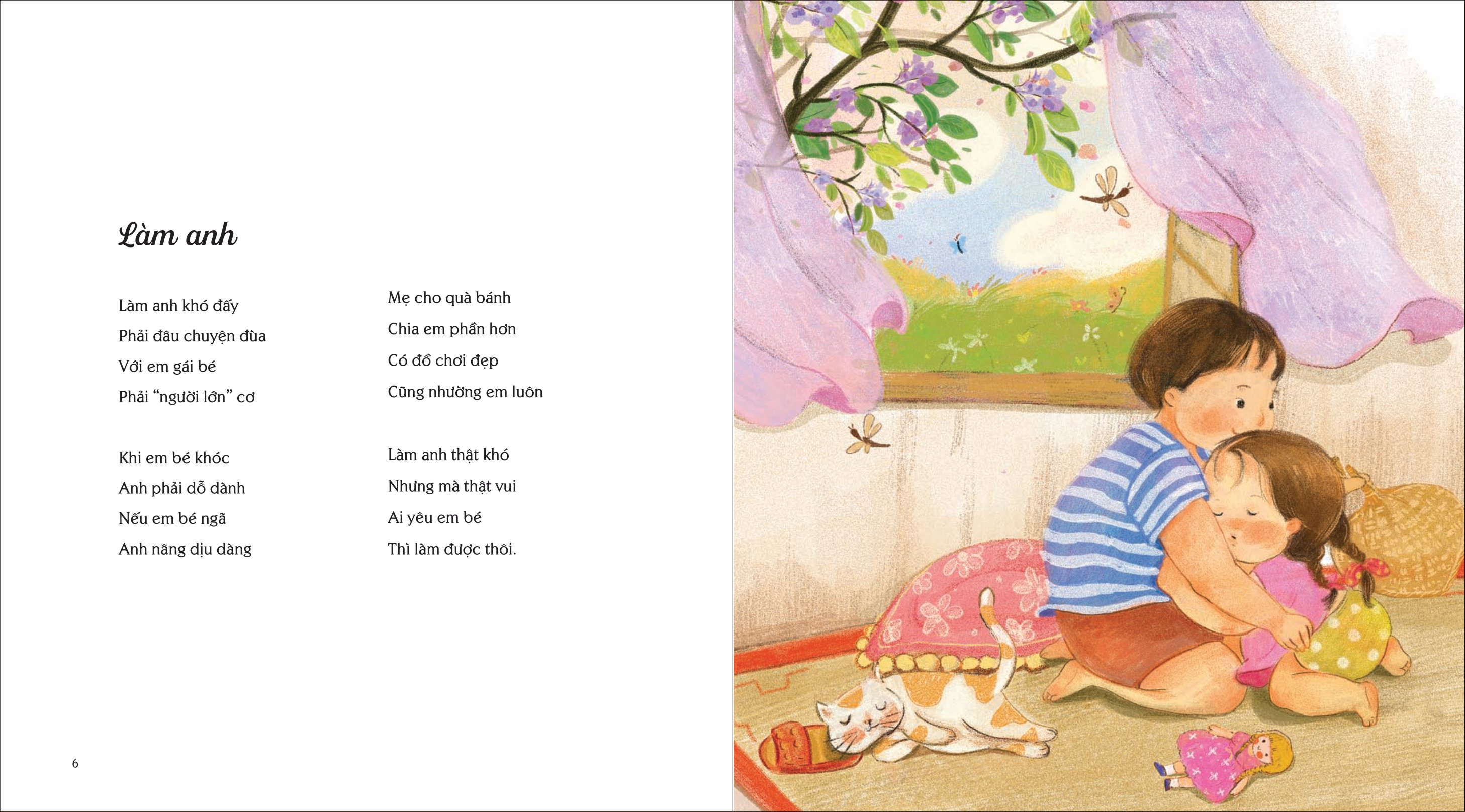 thơ hay viết cho thiếu nhi - làm anh - Ảnh 3