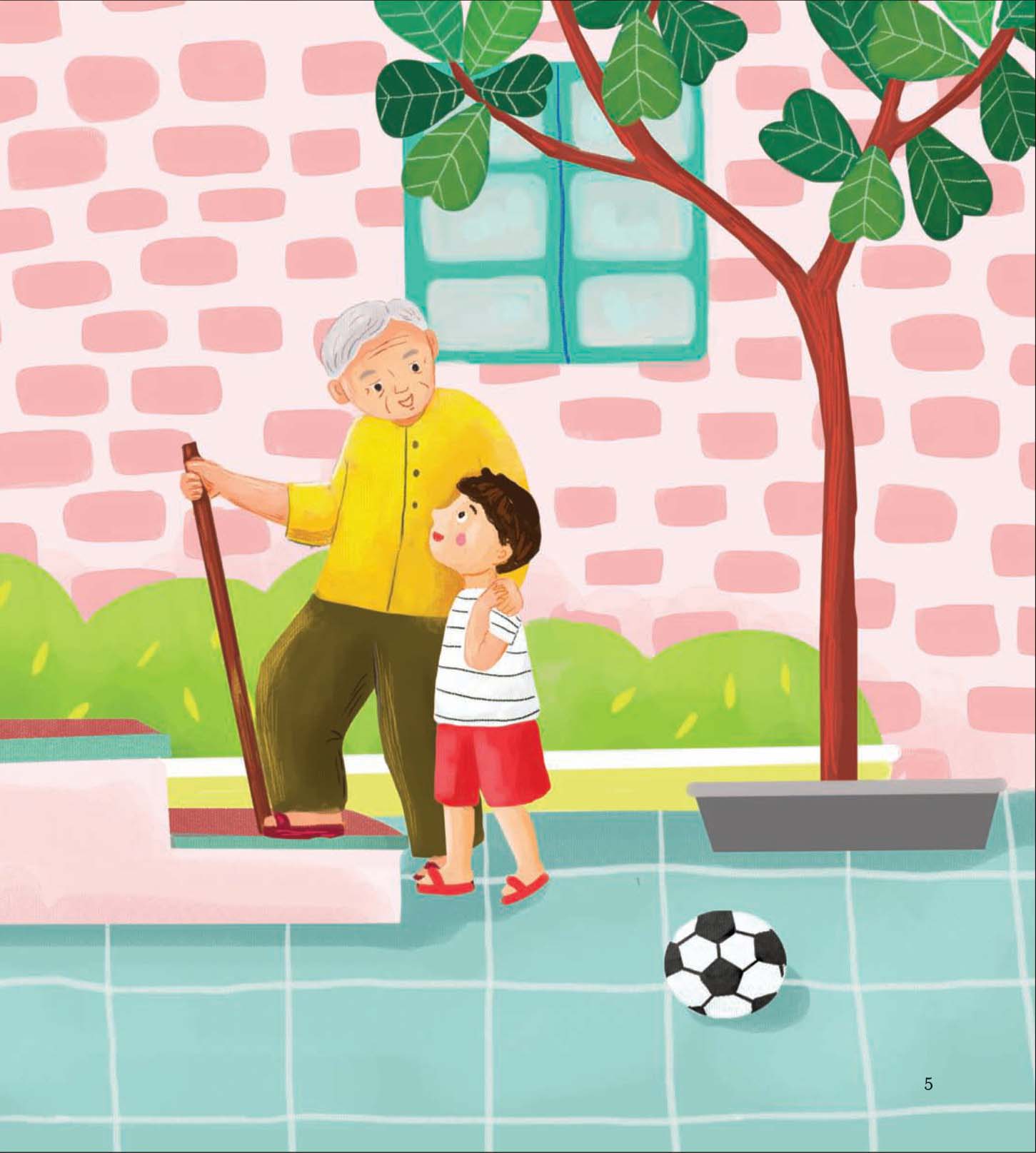 thơ hay viết cho thiếu nhi - ông và cháu - Ảnh 3