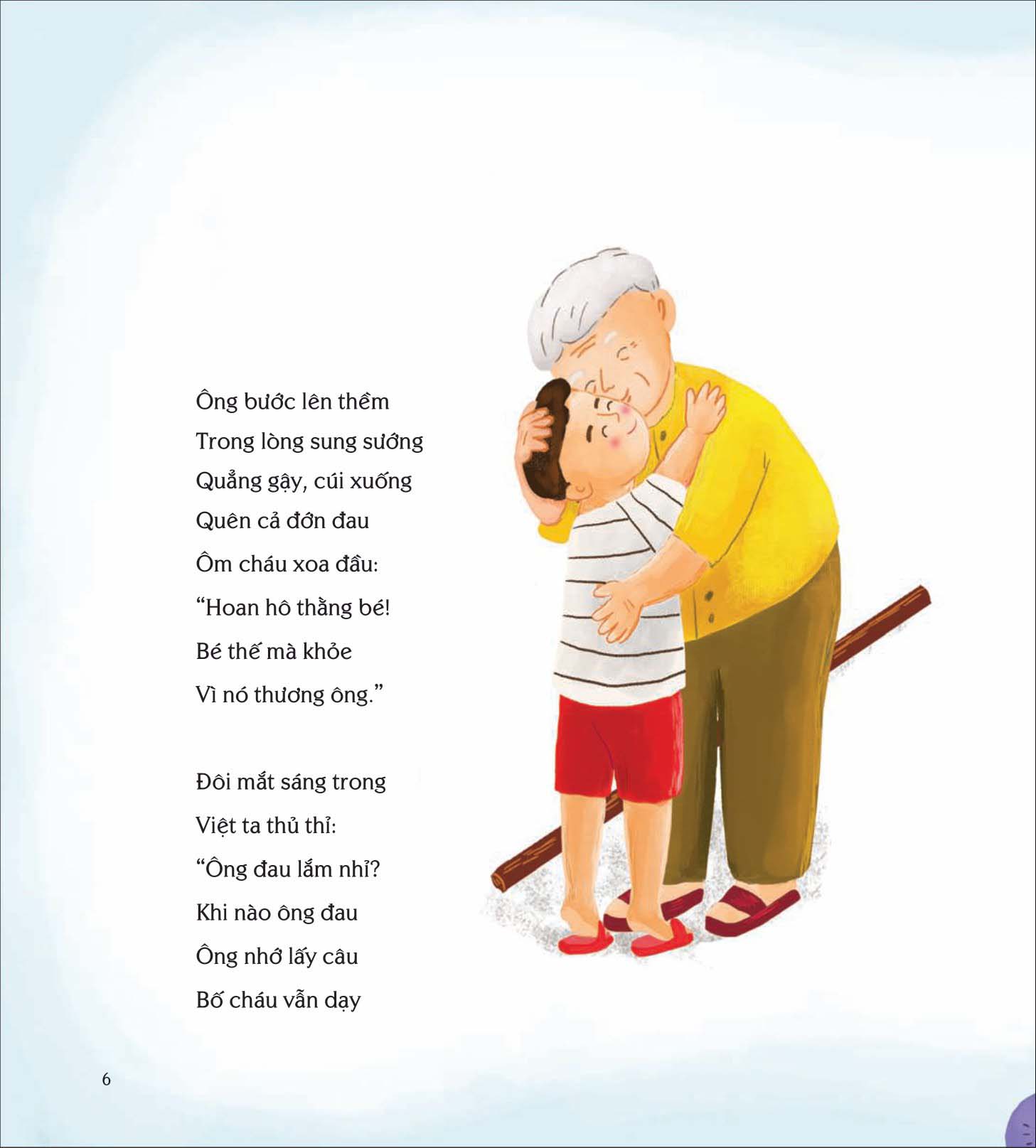 thơ hay viết cho thiếu nhi - ông và cháu - Ảnh 4