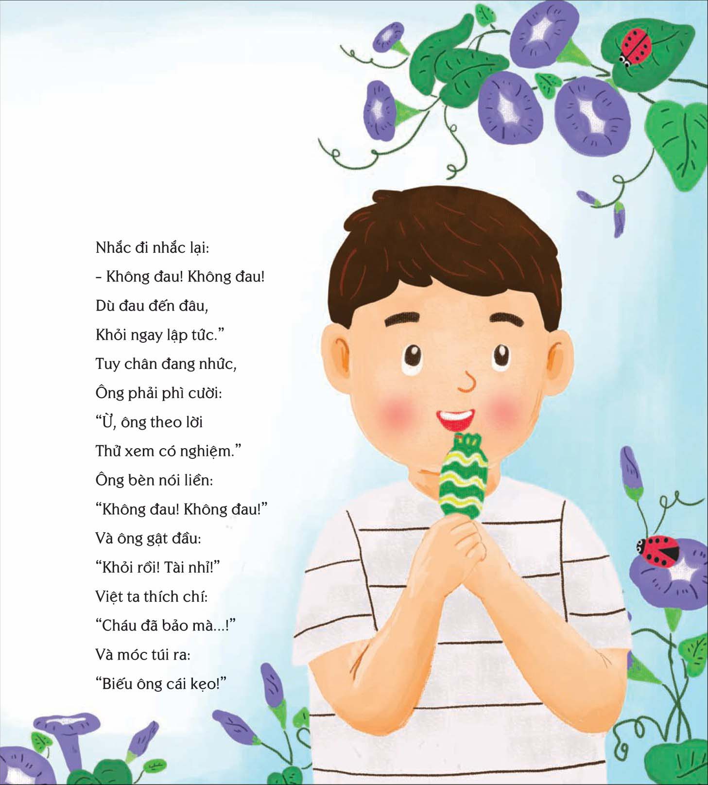 thơ hay viết cho thiếu nhi - ông và cháu - Ảnh 5