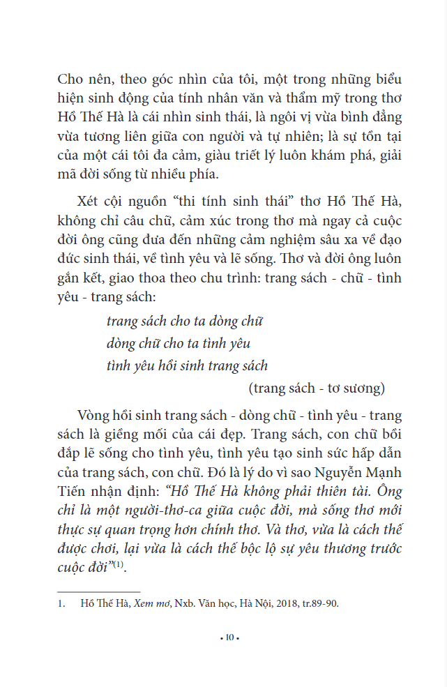 thơ hồ thế hà & giấc mơ cỏ hát - chuyên luận - Ảnh 7