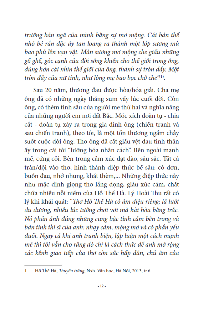 thơ hồ thế hà & giấc mơ cỏ hát - chuyên luận - Ảnh 9