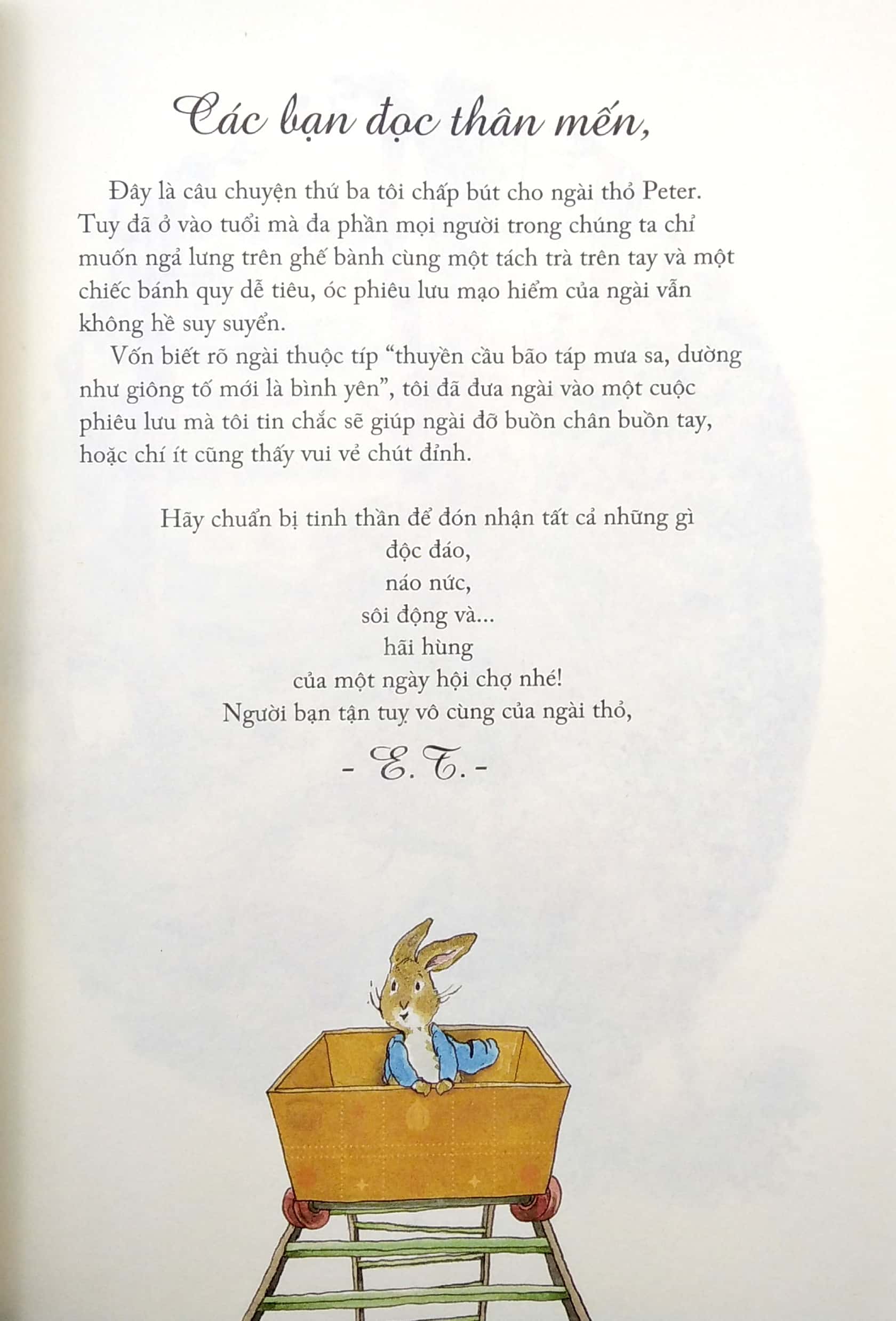 thỏ peter - chuyện bây giờ mới kể - hút chết ở hội chợ (tái bản 2021) - Ảnh 3