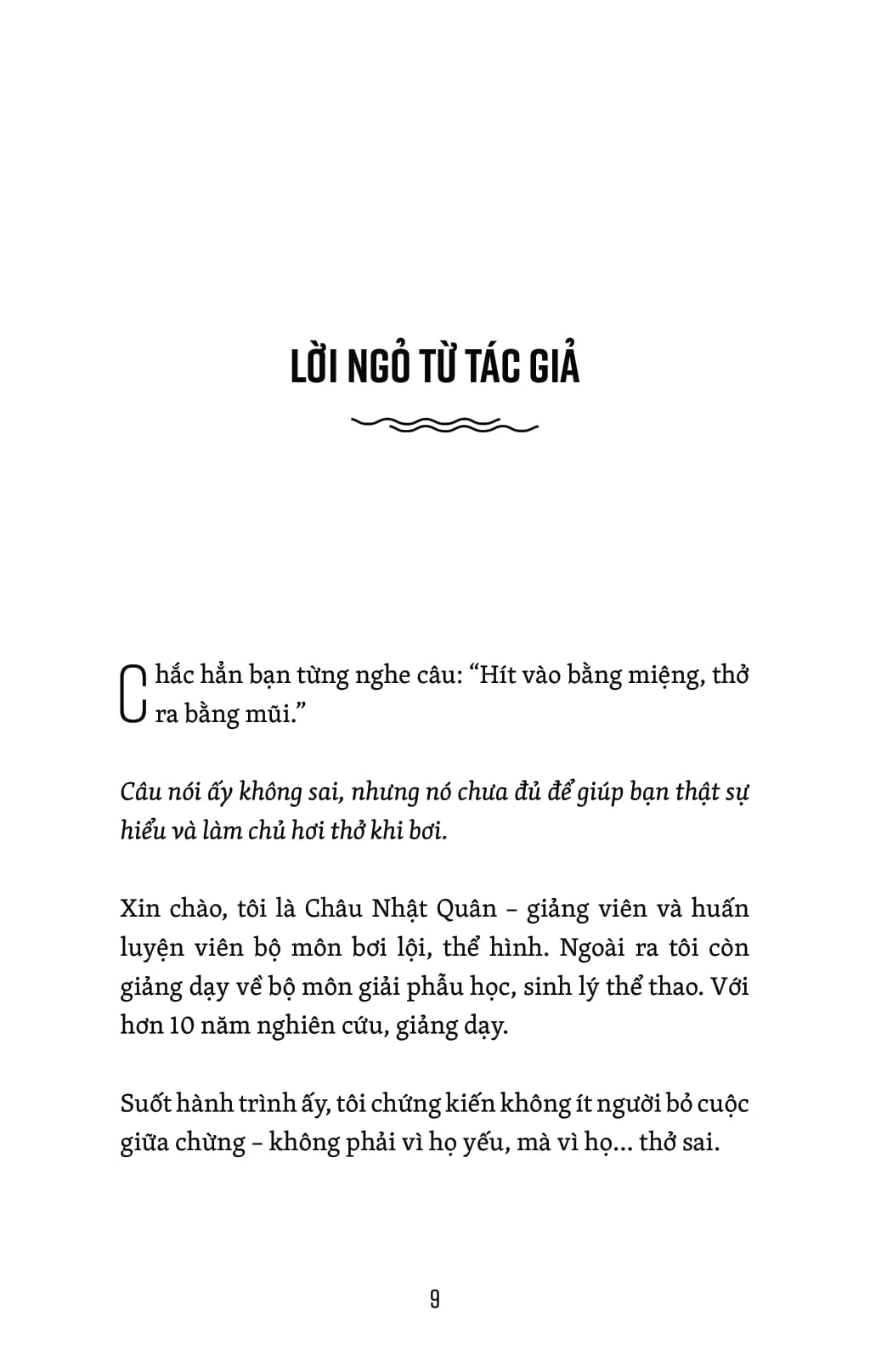 Thở Thật - Thở Giả - Thay Đổi Nhỏ-Khác Biệt To - Bí Quyết Nổi, Bơi Xa Không Mệt - Ảnh 3