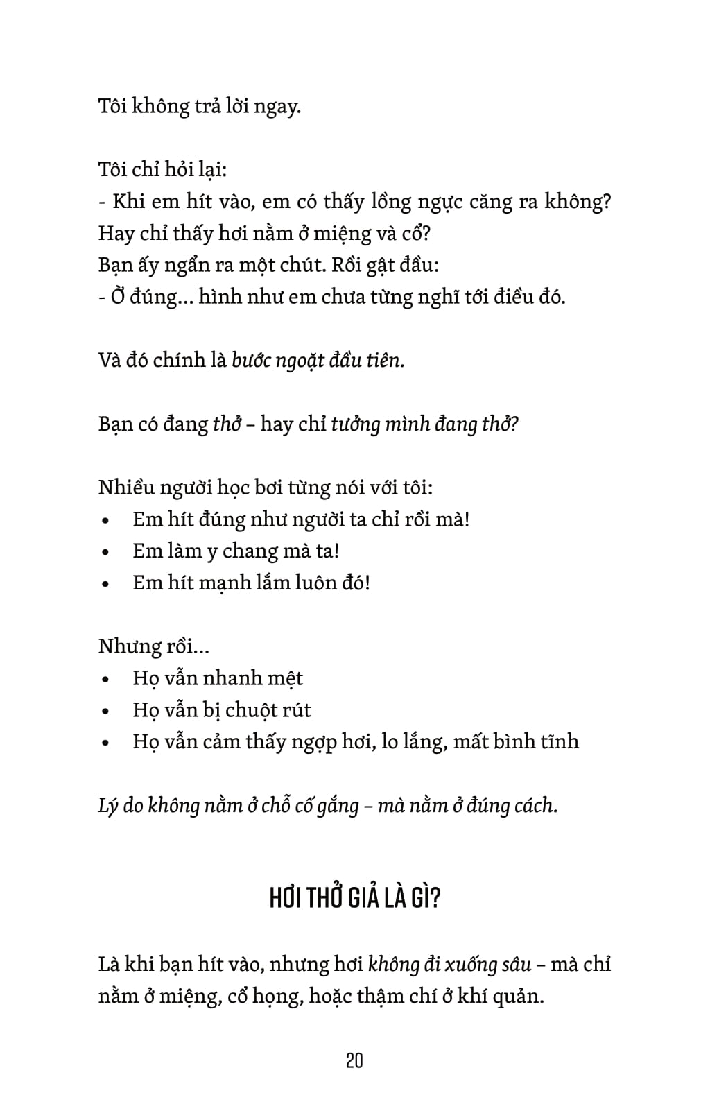 Thở Thật - Thở Giả - Thay Đổi Nhỏ-Khác Biệt To - Bí Quyết Nổi, Bơi Xa Không Mệt - Ảnh 7