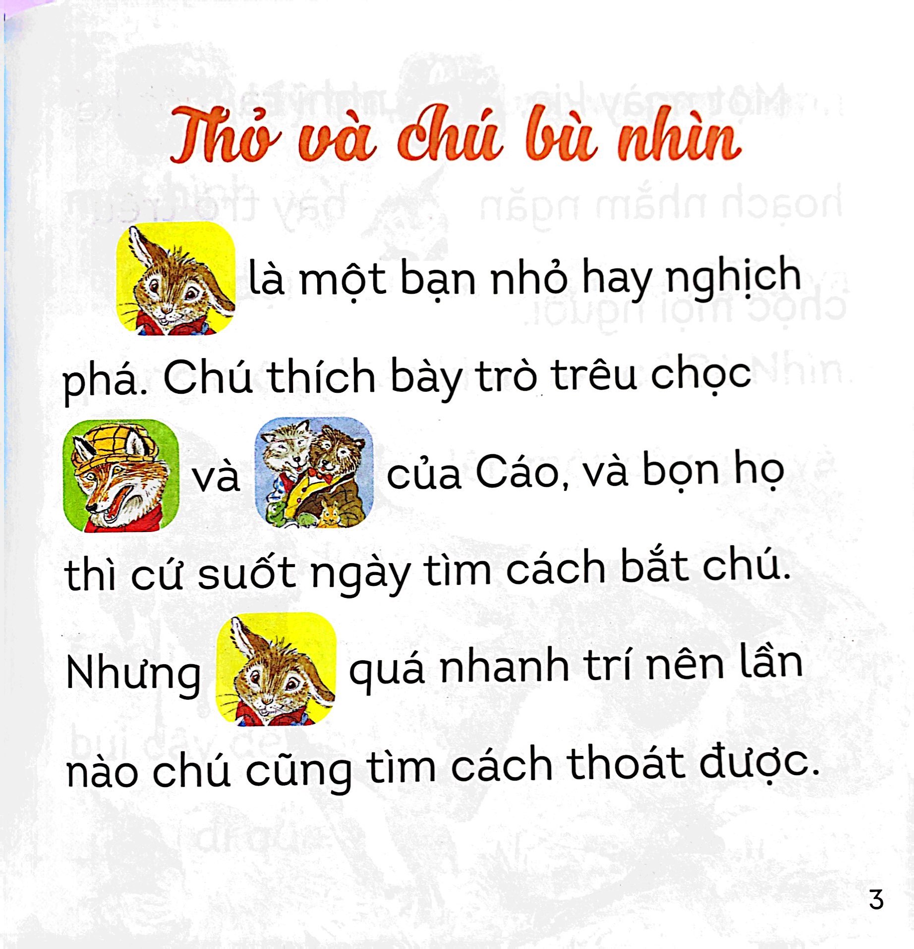thỏ thông minh và tinh nghịch: thỏ và chú bù nhìn - Ảnh 5