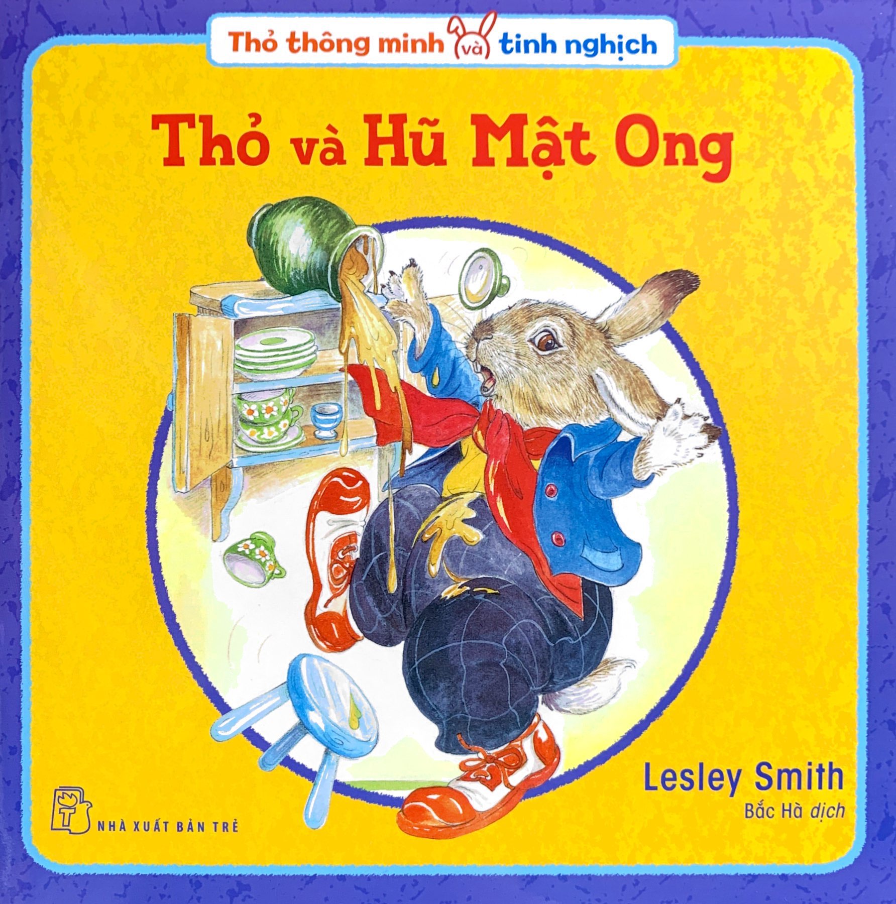 thỏ thông minh và tinh nghịch: thỏ và hũ mật ong - Ảnh 2