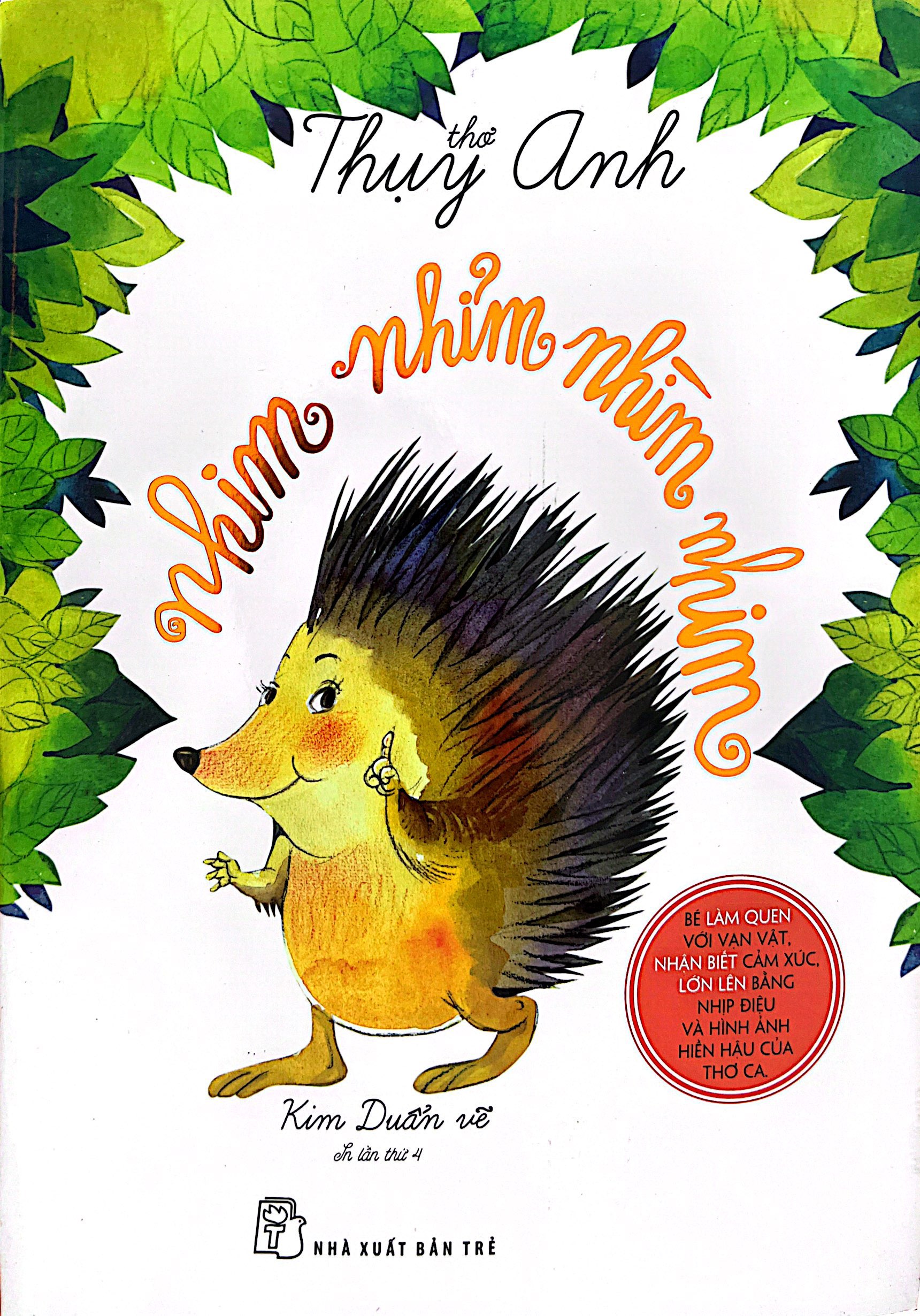 thơ thụy anh: nhim nhỉm nhìm nhim (tái bản 2022) - Ảnh 2