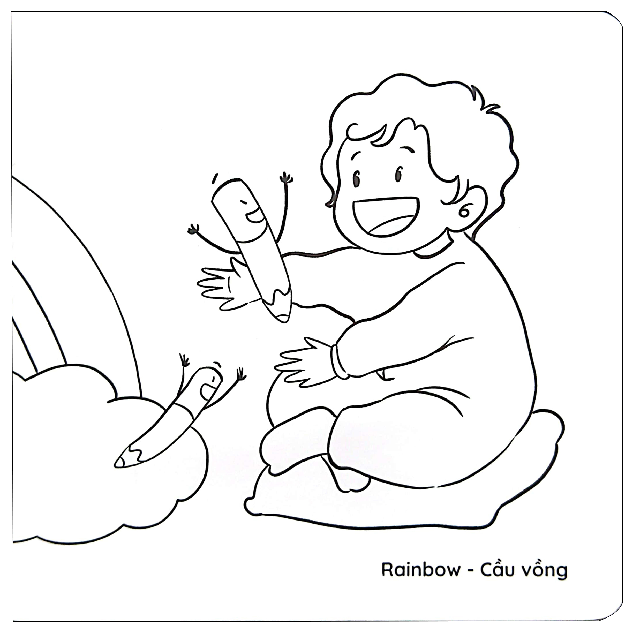 thơ tranh tương tác - cầu vồng nhỏ trong nhà - Ảnh 6