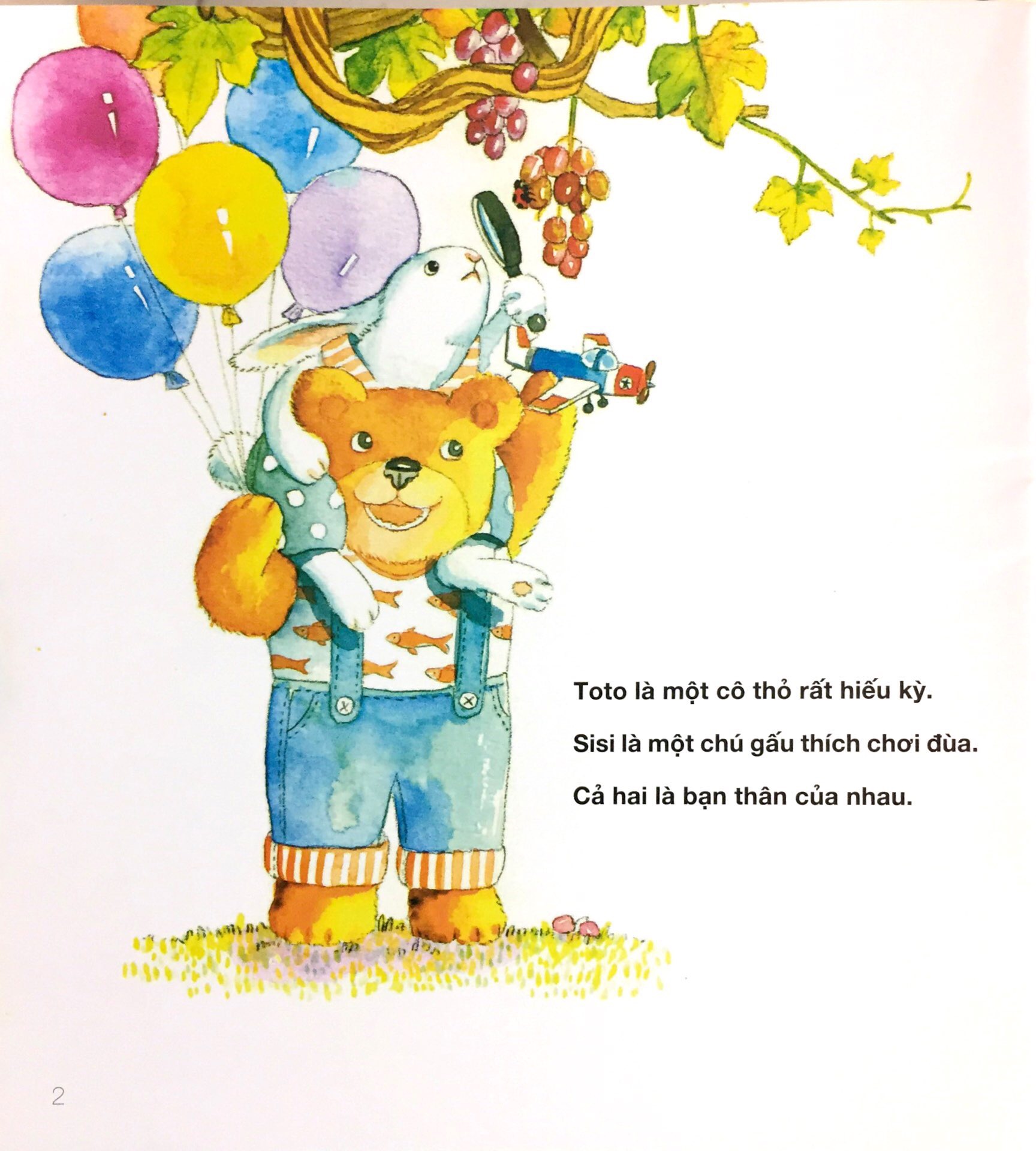 thỏ và gấu không giống nhau - Ảnh 2