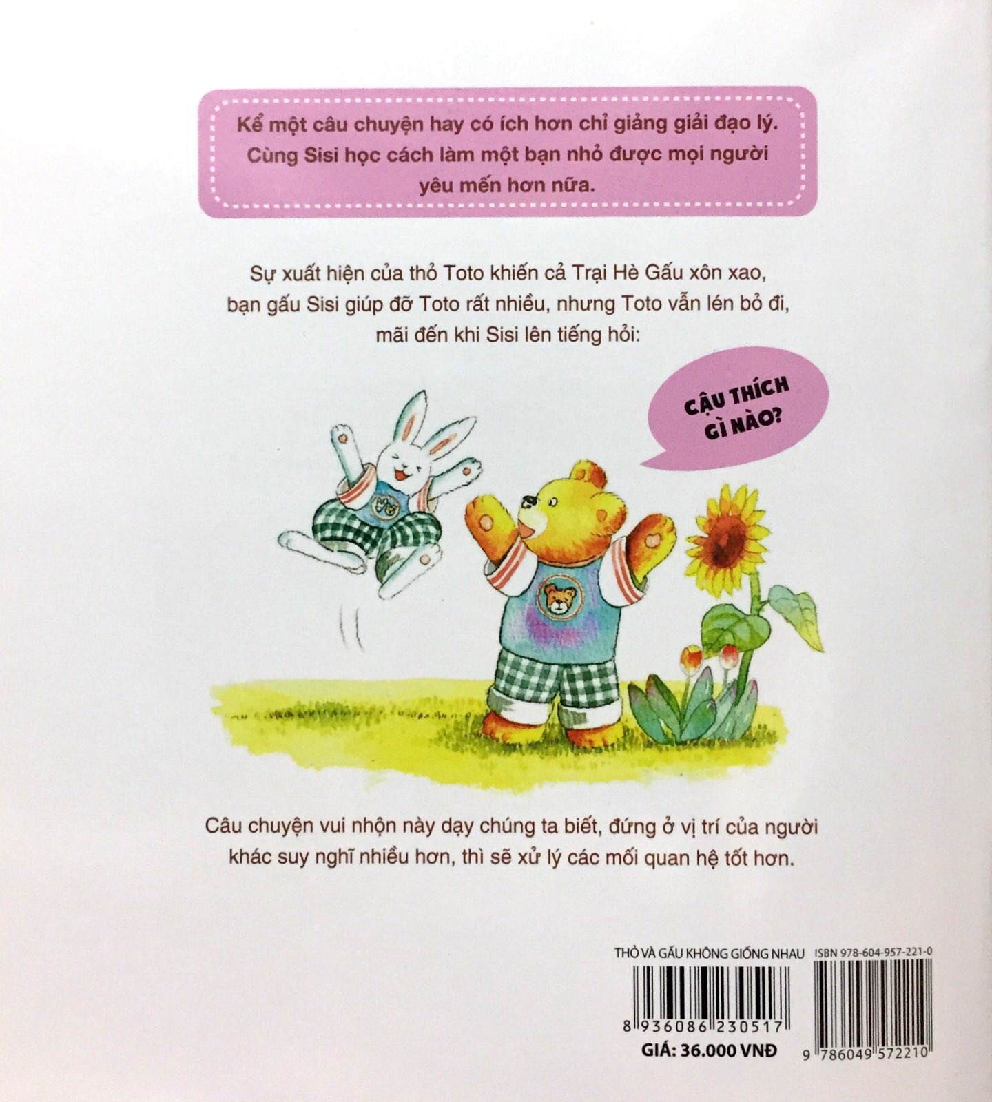 thỏ và gấu không giống nhau - Ảnh 5