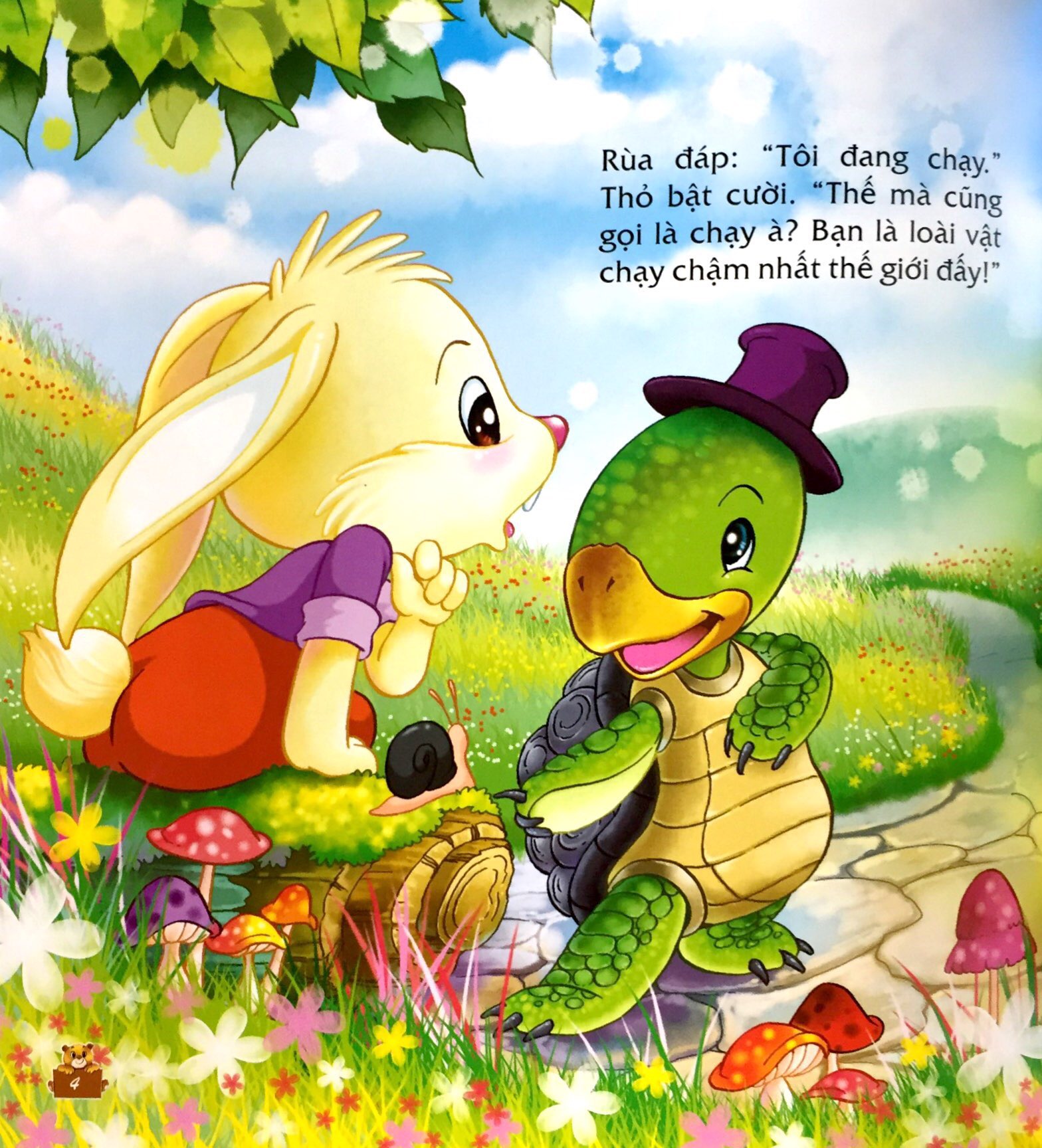 thỏ và rùa - ngày xửa ngày xưa - Ảnh 5