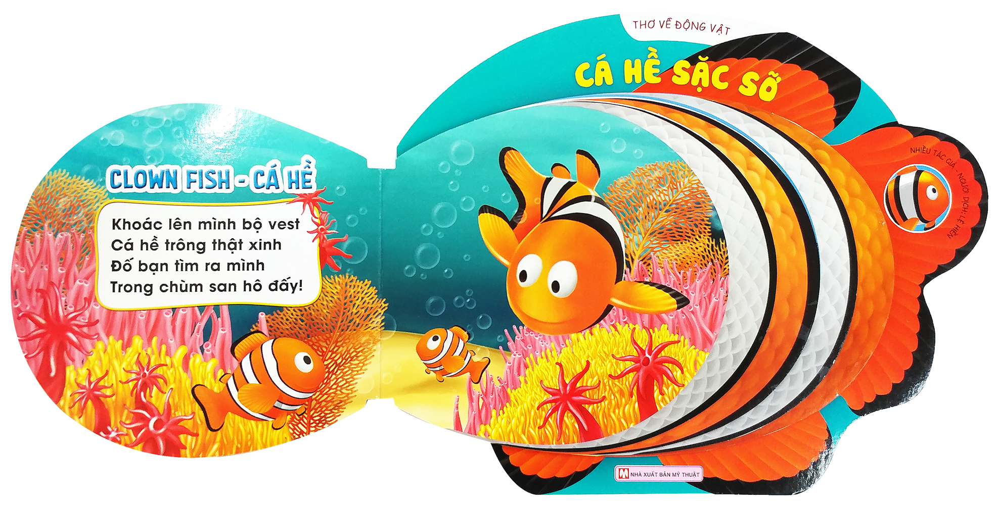 thơ về động vật - cá hề sặc sỡ - Ảnh 5