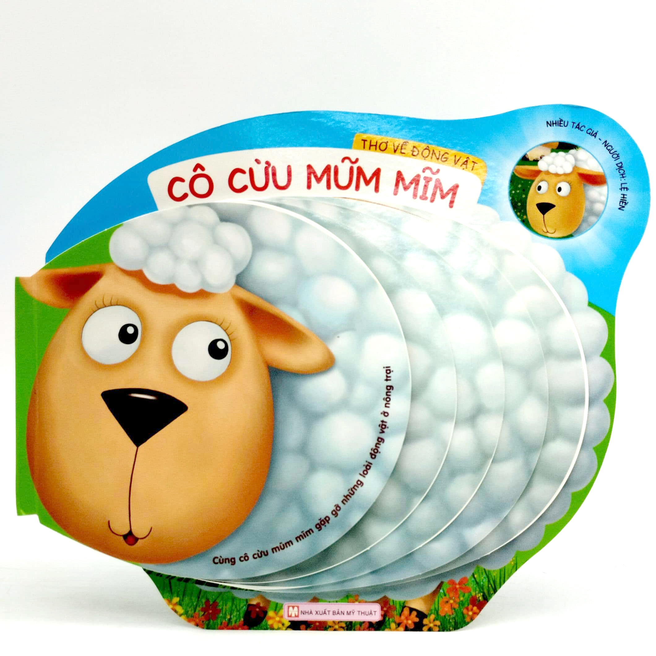 thơ về động vật - cô cừu mũm mĩm - Ảnh 2