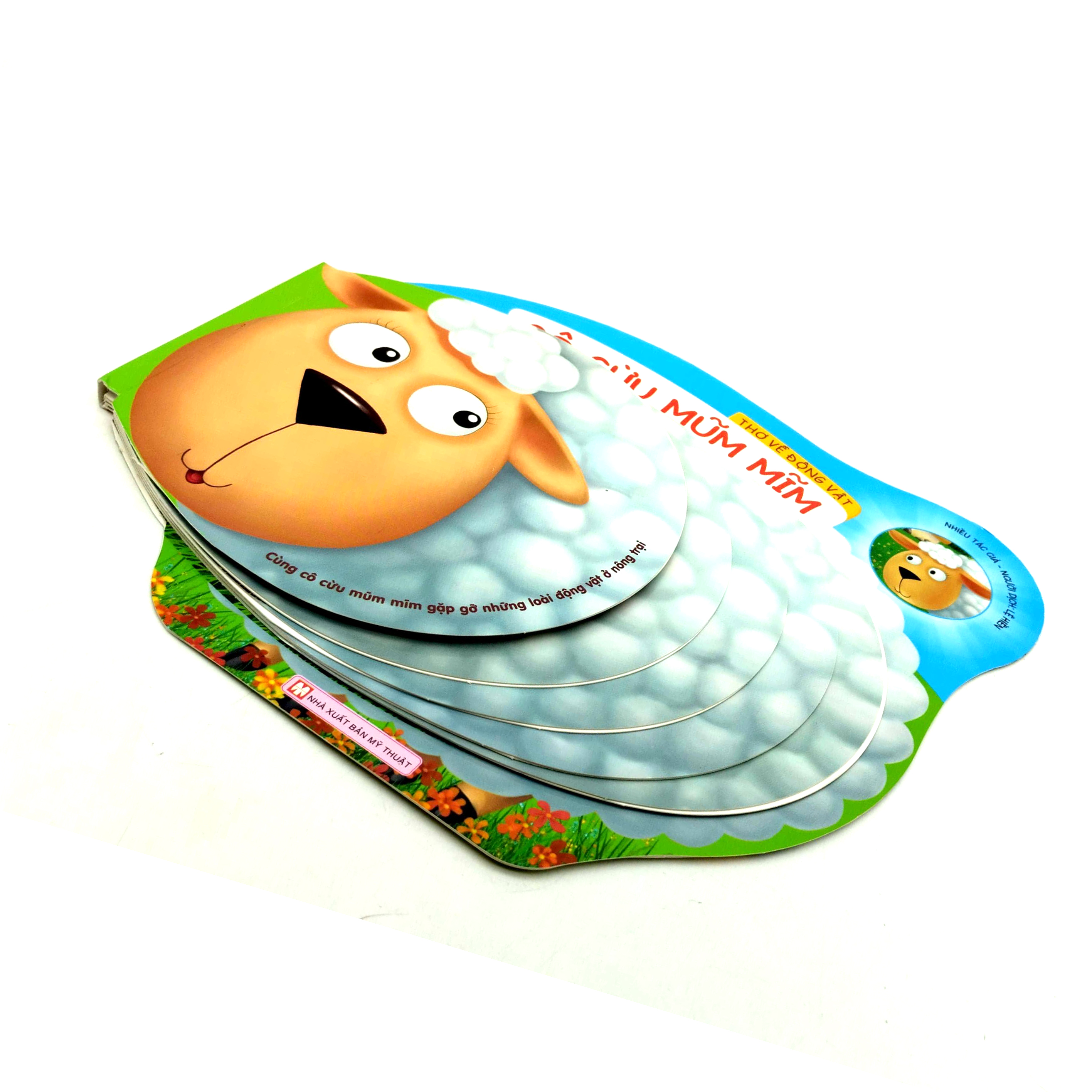 thơ về động vật - cô cừu mũm mĩm - Ảnh 3