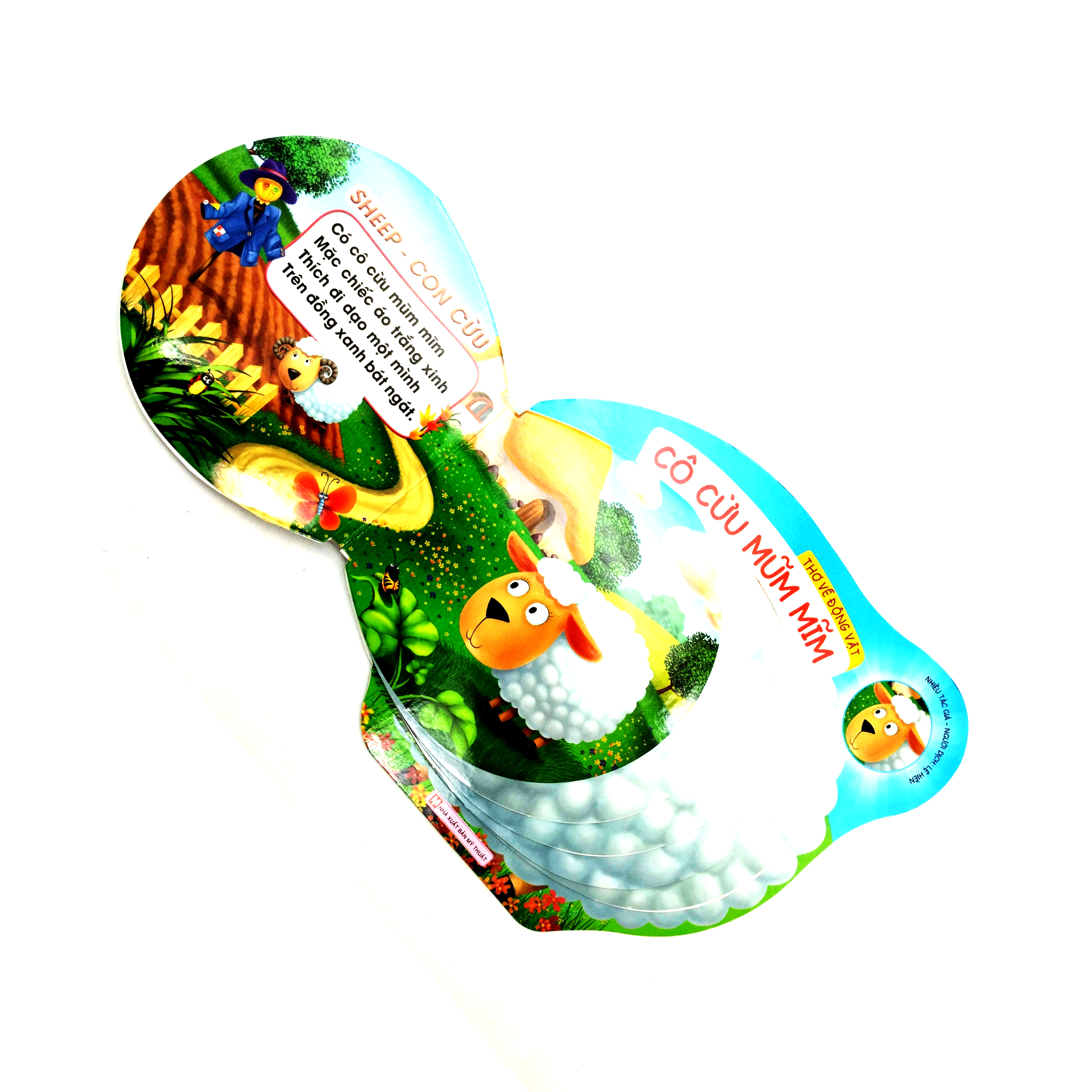 thơ về động vật - cô cừu mũm mĩm - Ảnh 4