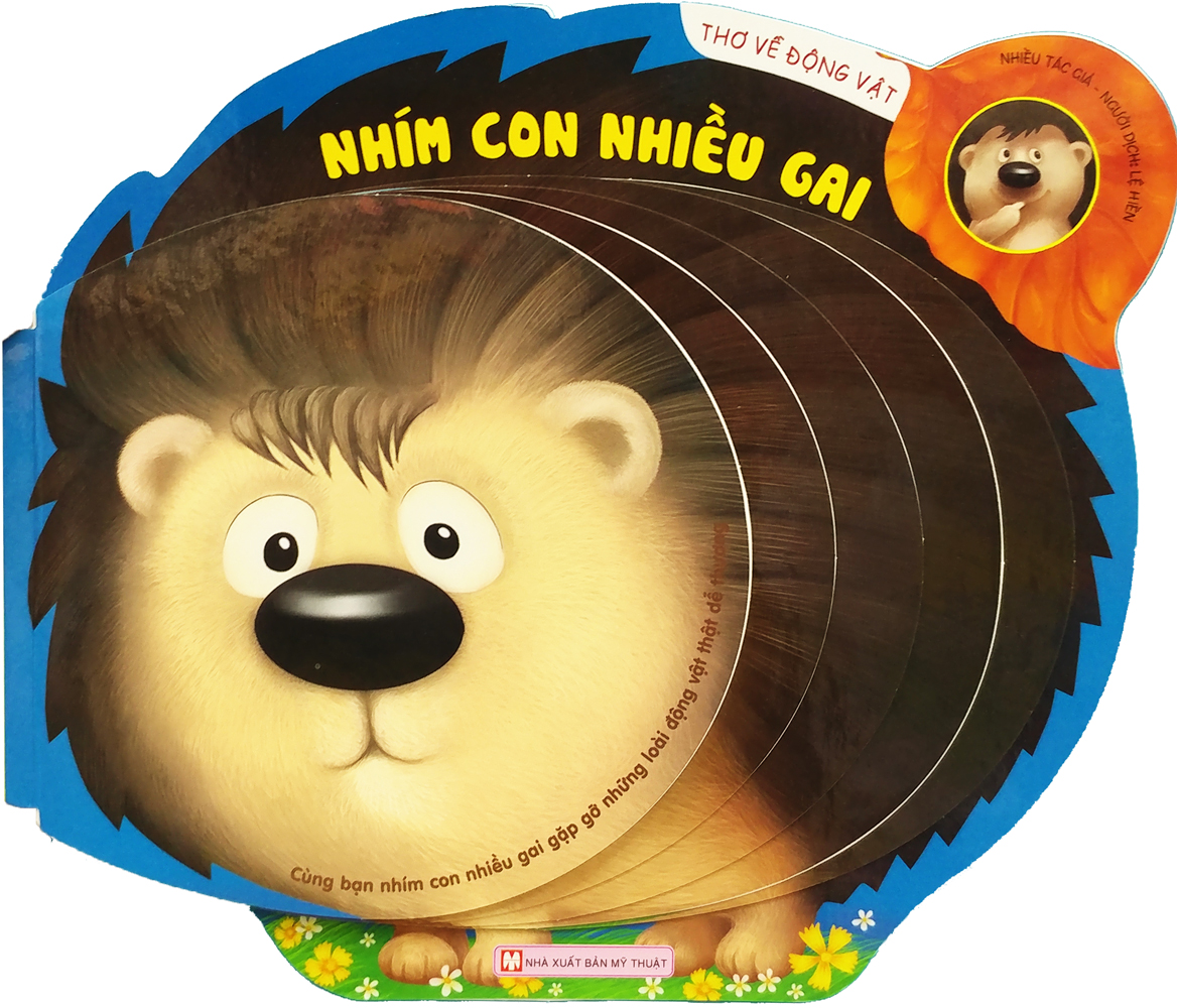 thơ về động vật - nhím con nhiều gai - Ảnh 2