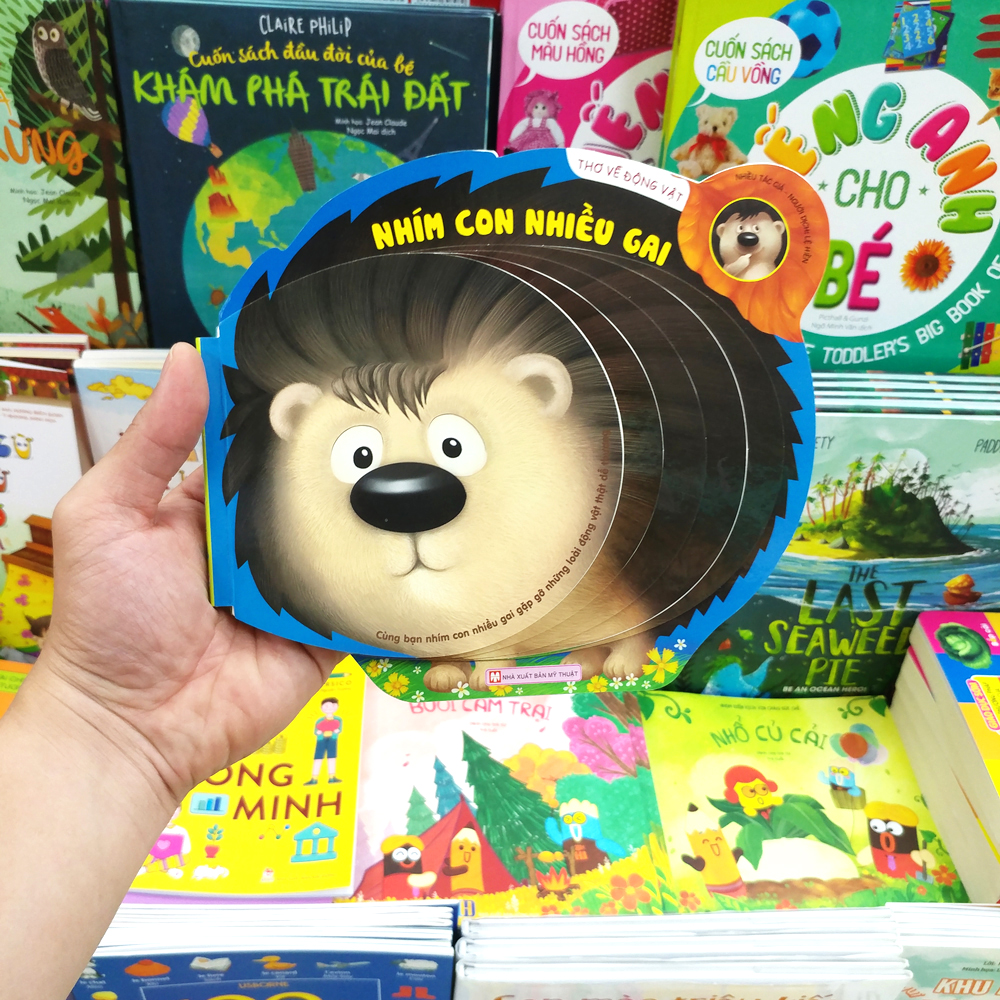 thơ về động vật - nhím con nhiều gai - Ảnh 6