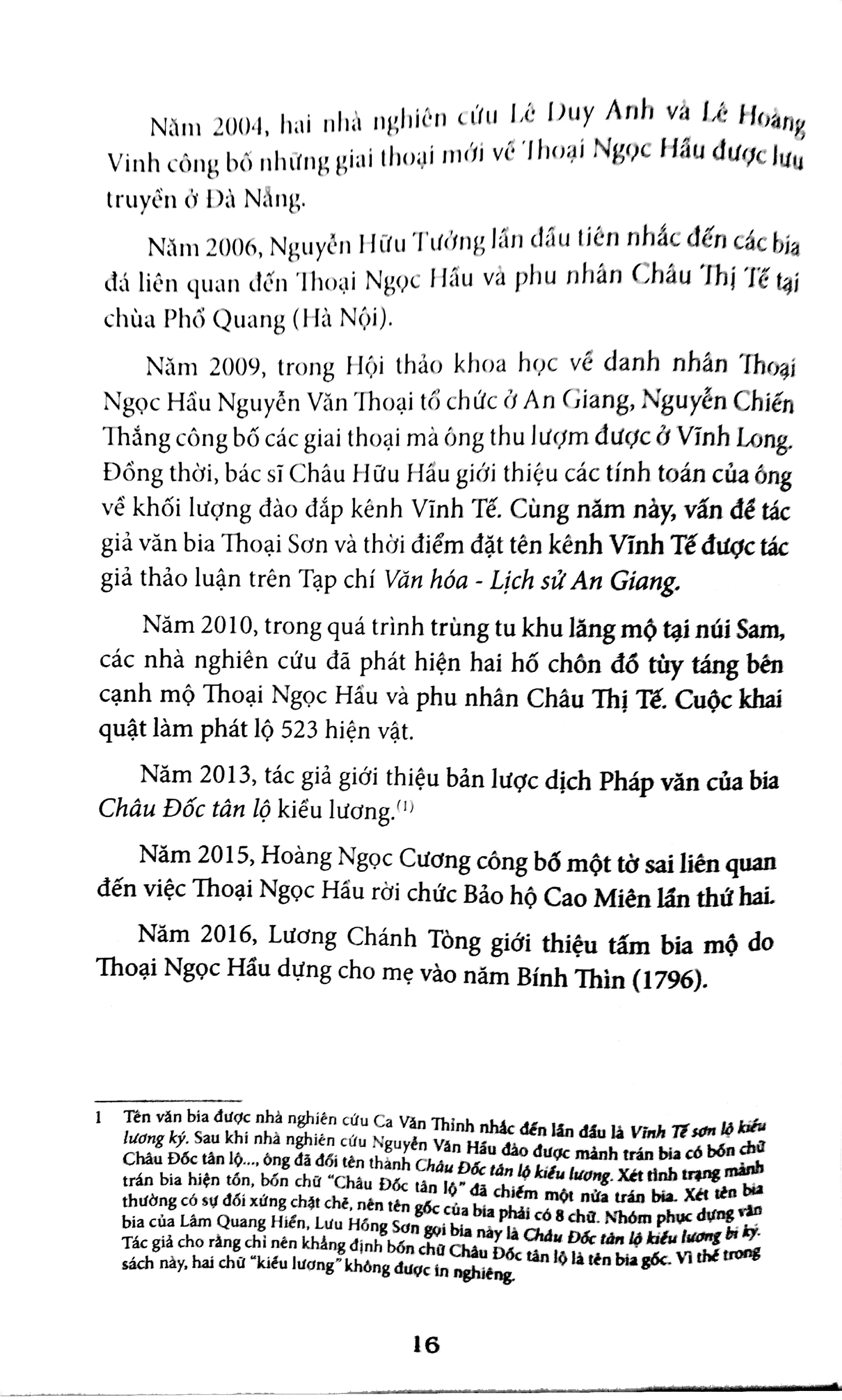 thoại ngọc hầu qua những tài liệu mới (tái bản 2018) - Ảnh 6