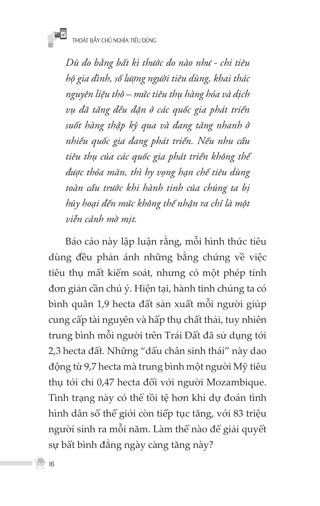 Thoát Bẫy Chủ Nghĩa Tiêu Dùng - Ảnh 13
