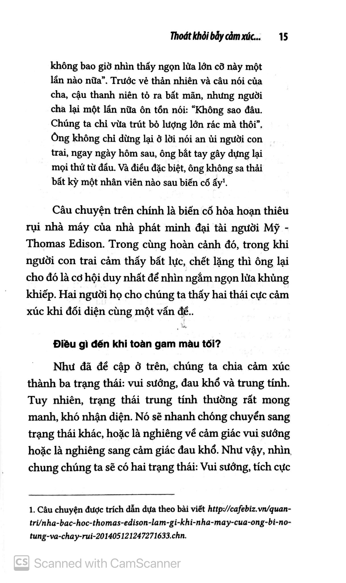 thoát khỏi bẫy cảm xúc hay trò lừa đảo của tâm trí - Ảnh 9