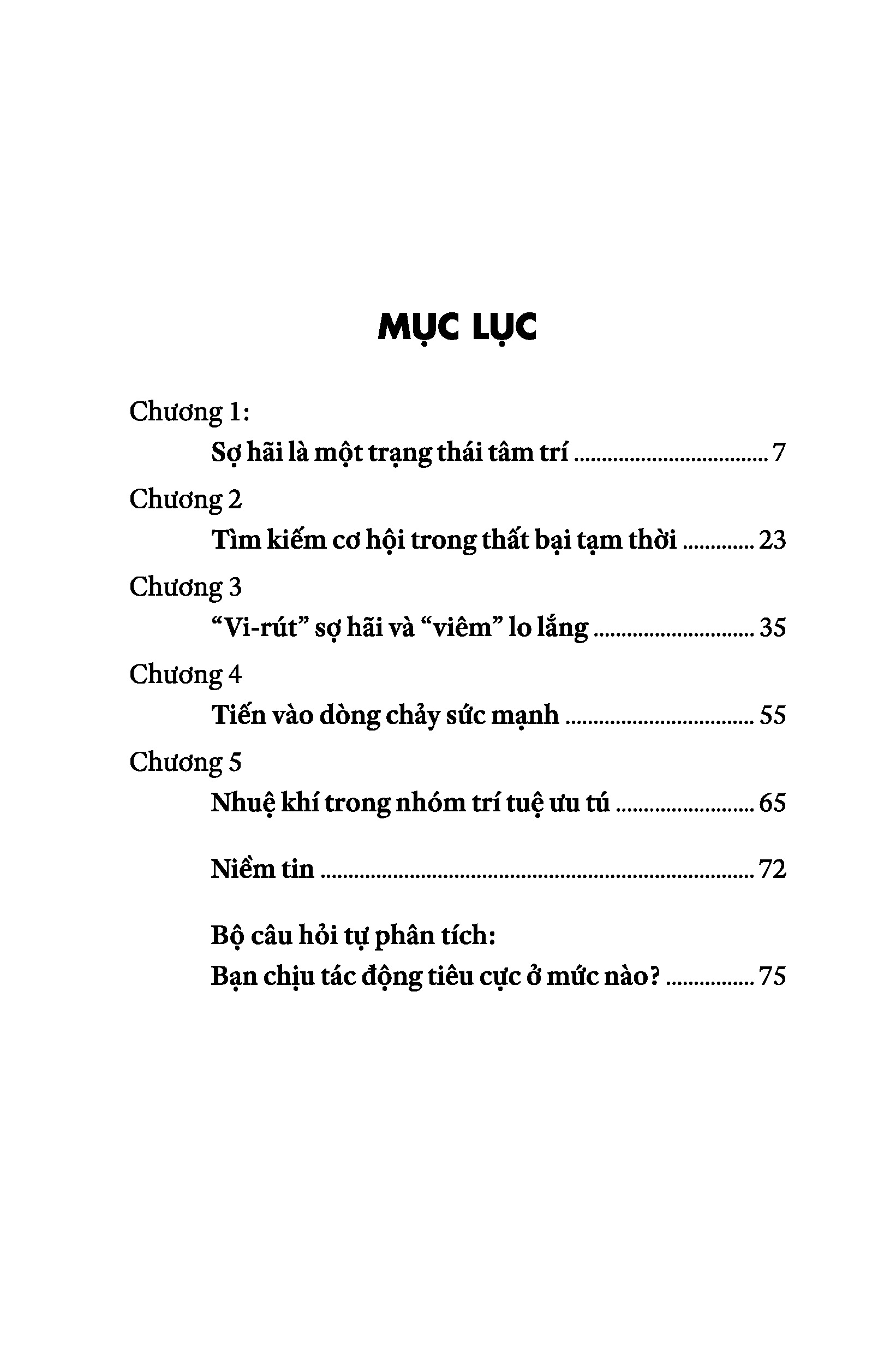 thoát khỏi những nỗi sợ hãi của bạn - để tiến bước tới thành công - Ảnh 4