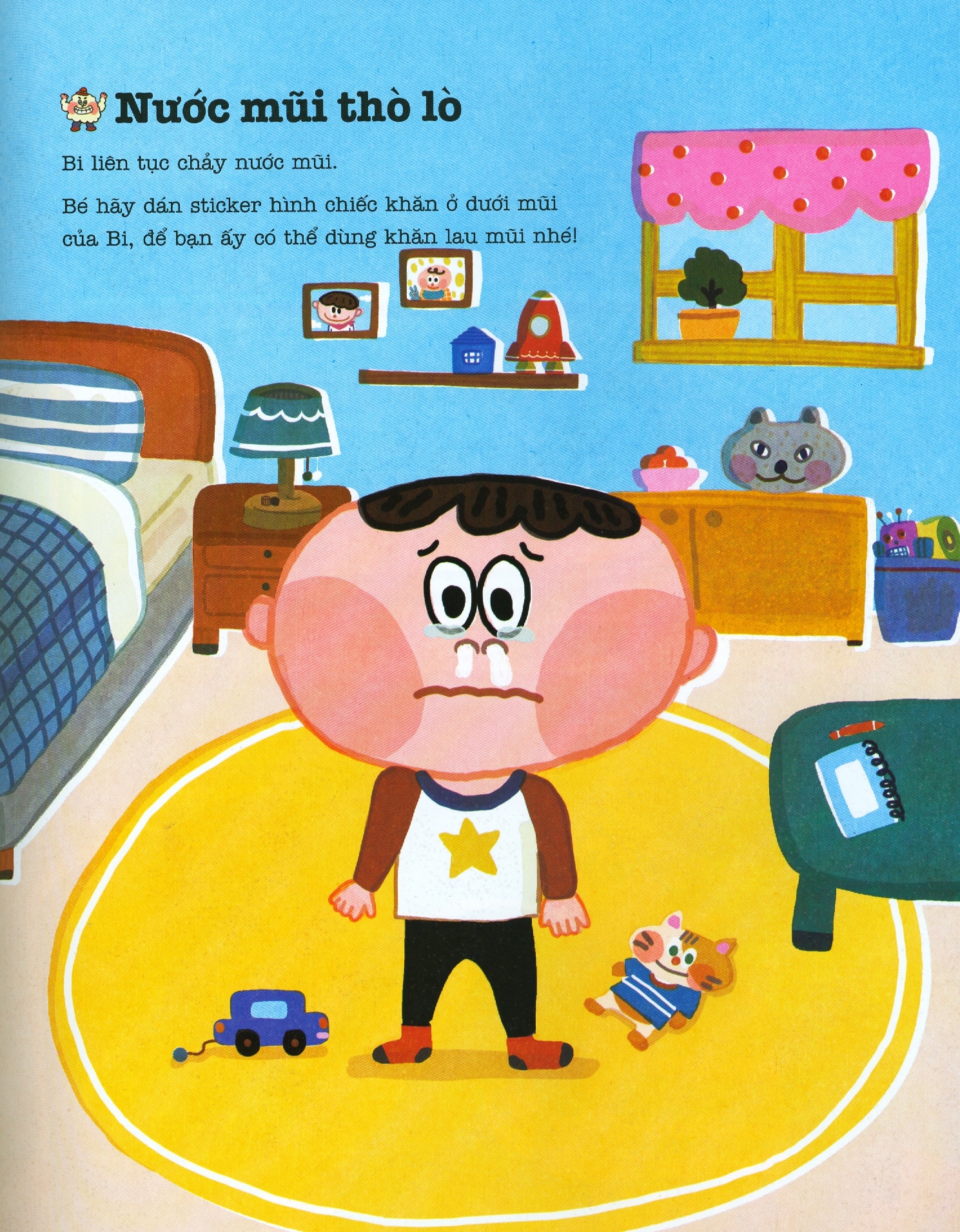 thổi bay cơn ốm - ehon chơi mà học 3+ - Ảnh 6