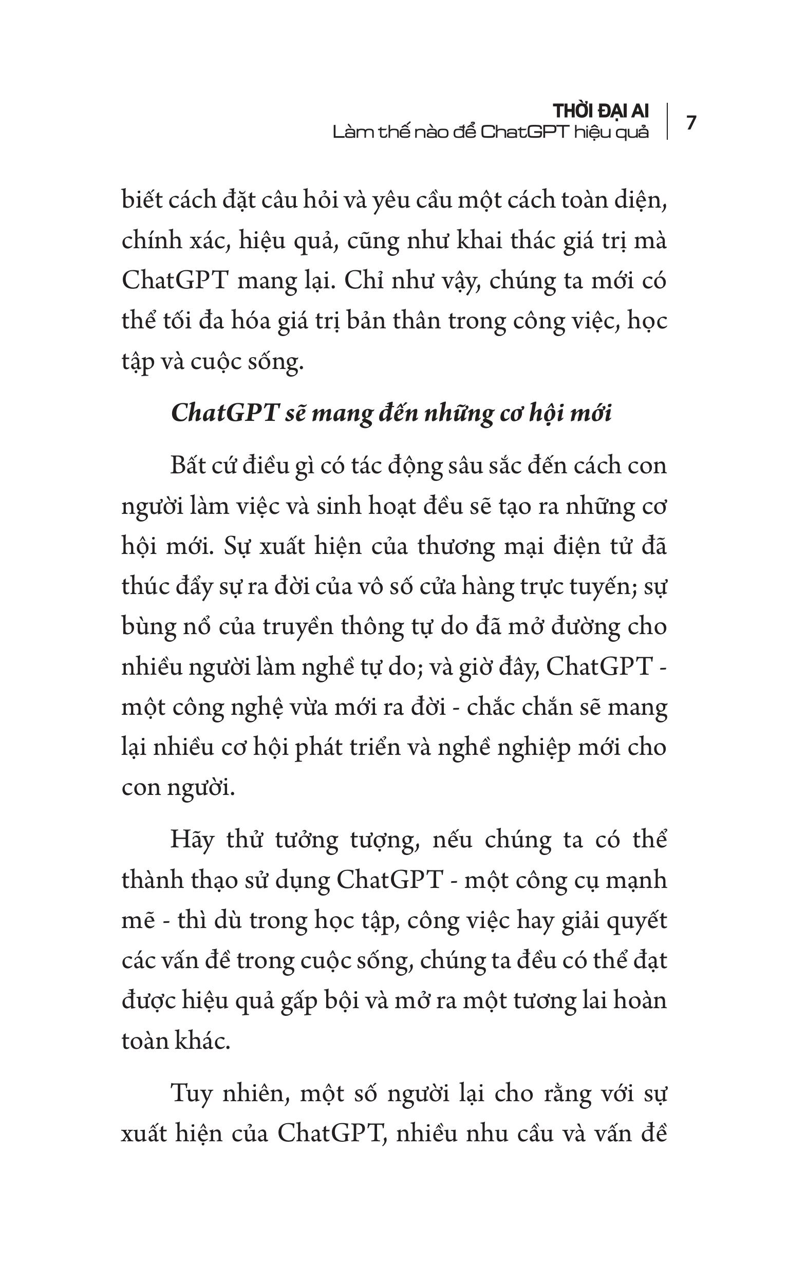 Thời Đại AI - Làm Thế Nào Để ChatGPT Hiệu Quả - Ảnh 8