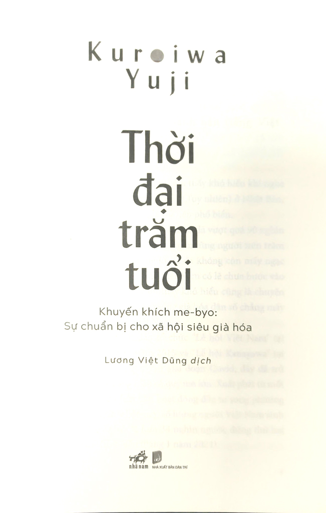 thời đại trăm tuổi - khuyến khích me-byo - sự chuẩn bị cho xã hội siêu già hóa - Ảnh 4
