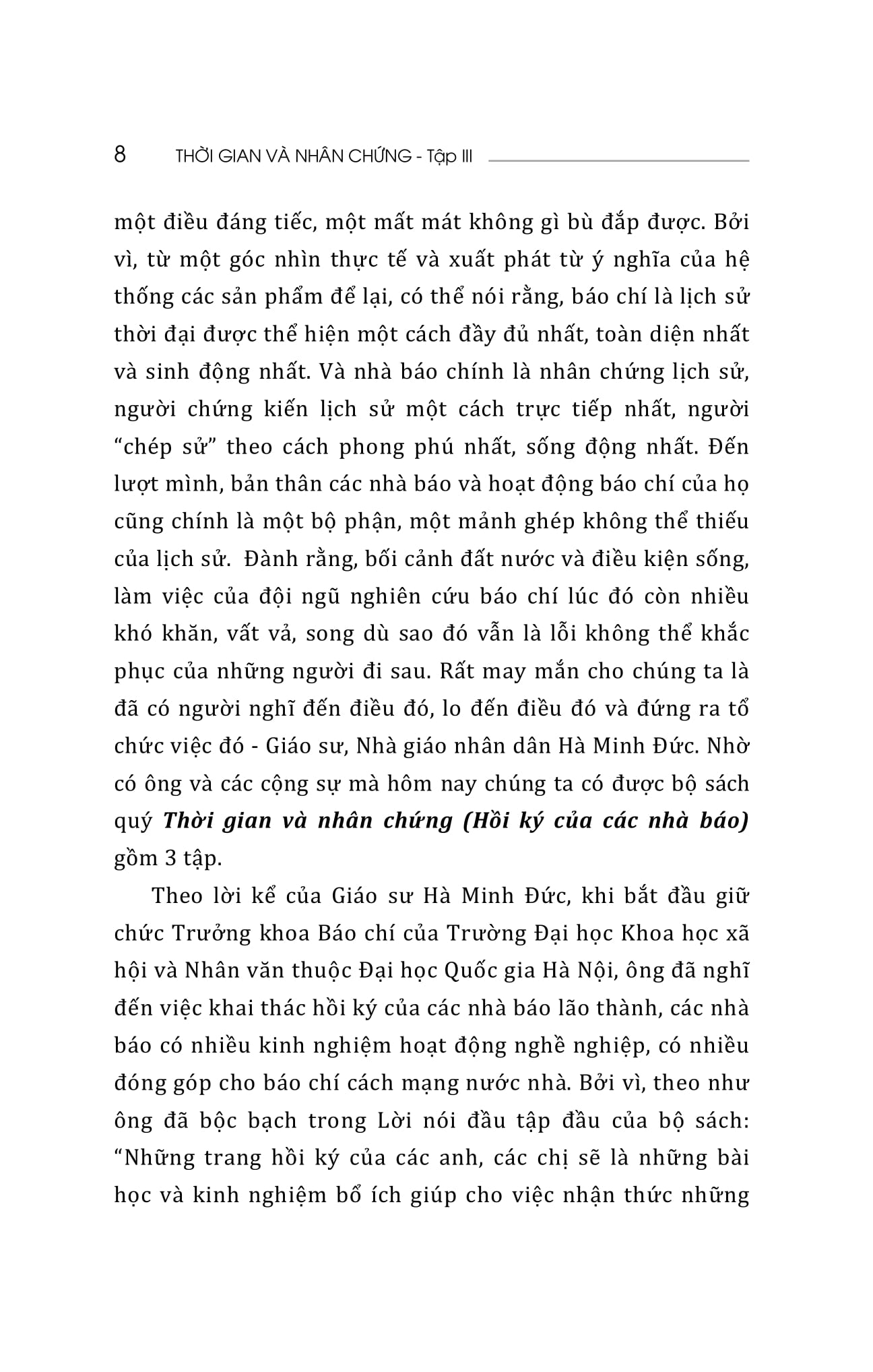 thời gian và nhân chứng - hồi ký của các nhà báo - tập iii - Ảnh 9