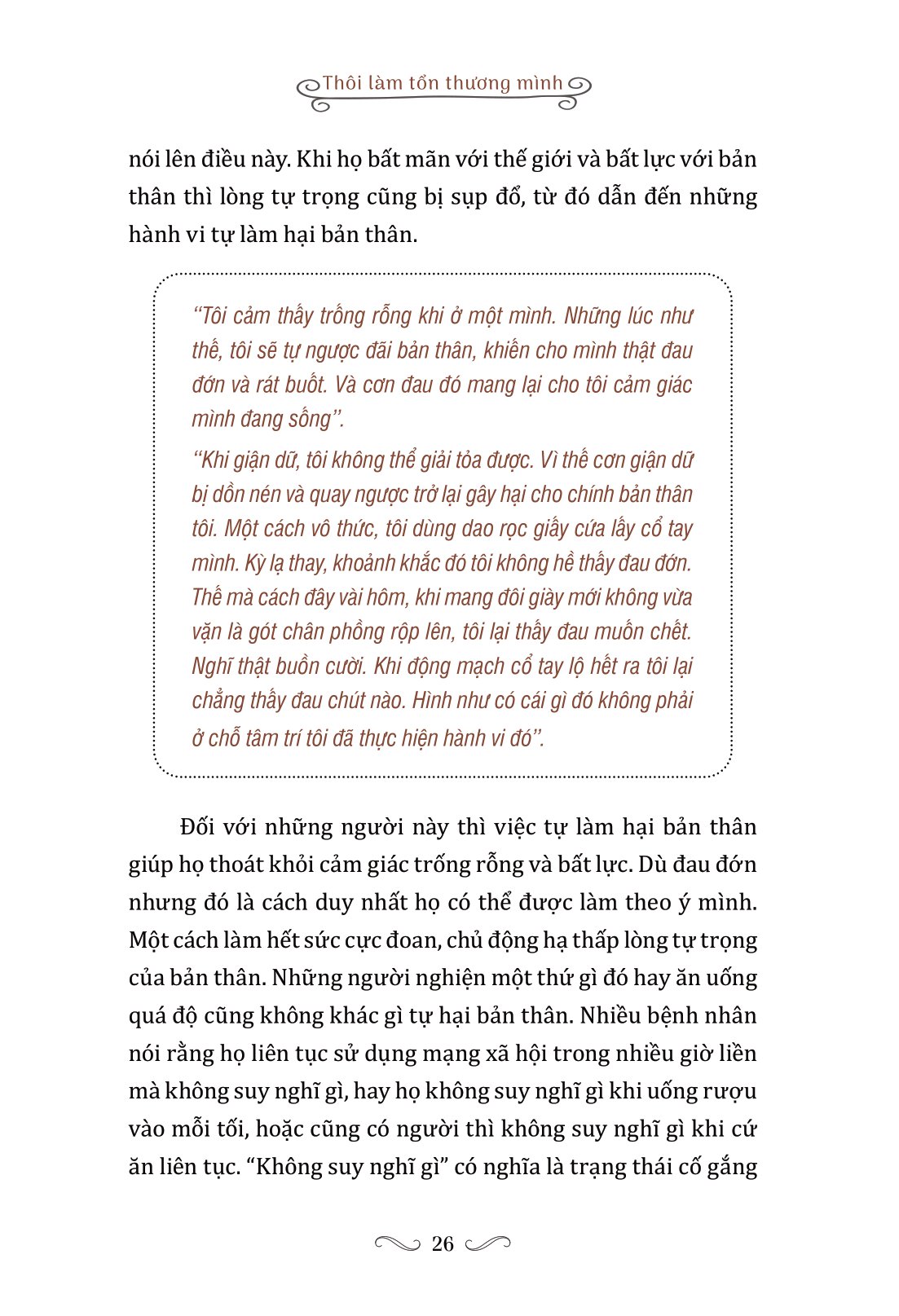 thôi làm tổn thương mình - Ảnh 16