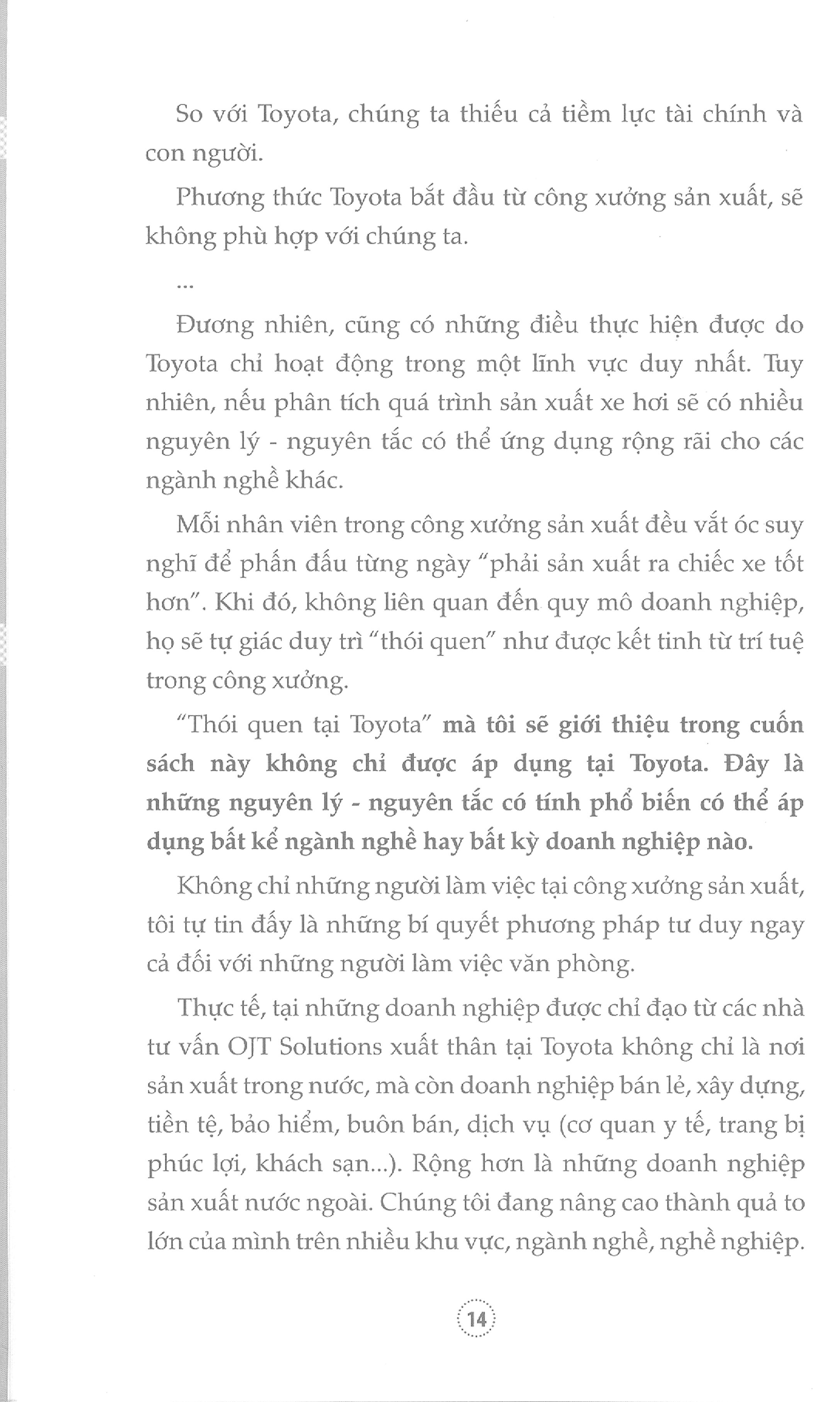 thói quen của toyota - nghệ thuật nâng cao năng suất công việc (tái bản 2022) - Ảnh 5