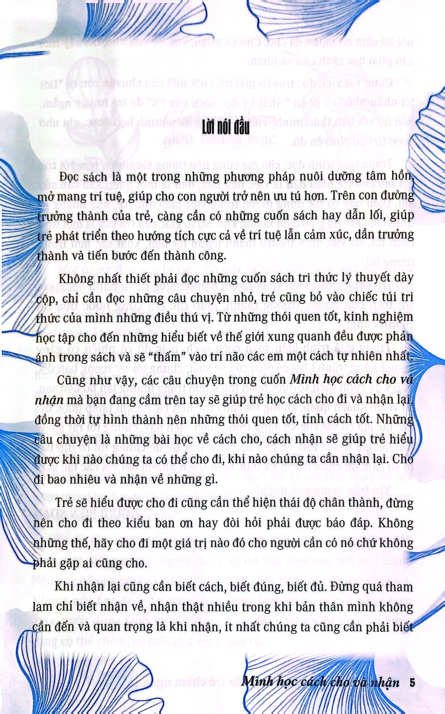 thói quen tốt của những đứa trẻ chăm ngoan - mình học cách cho và nhận - Ảnh 3